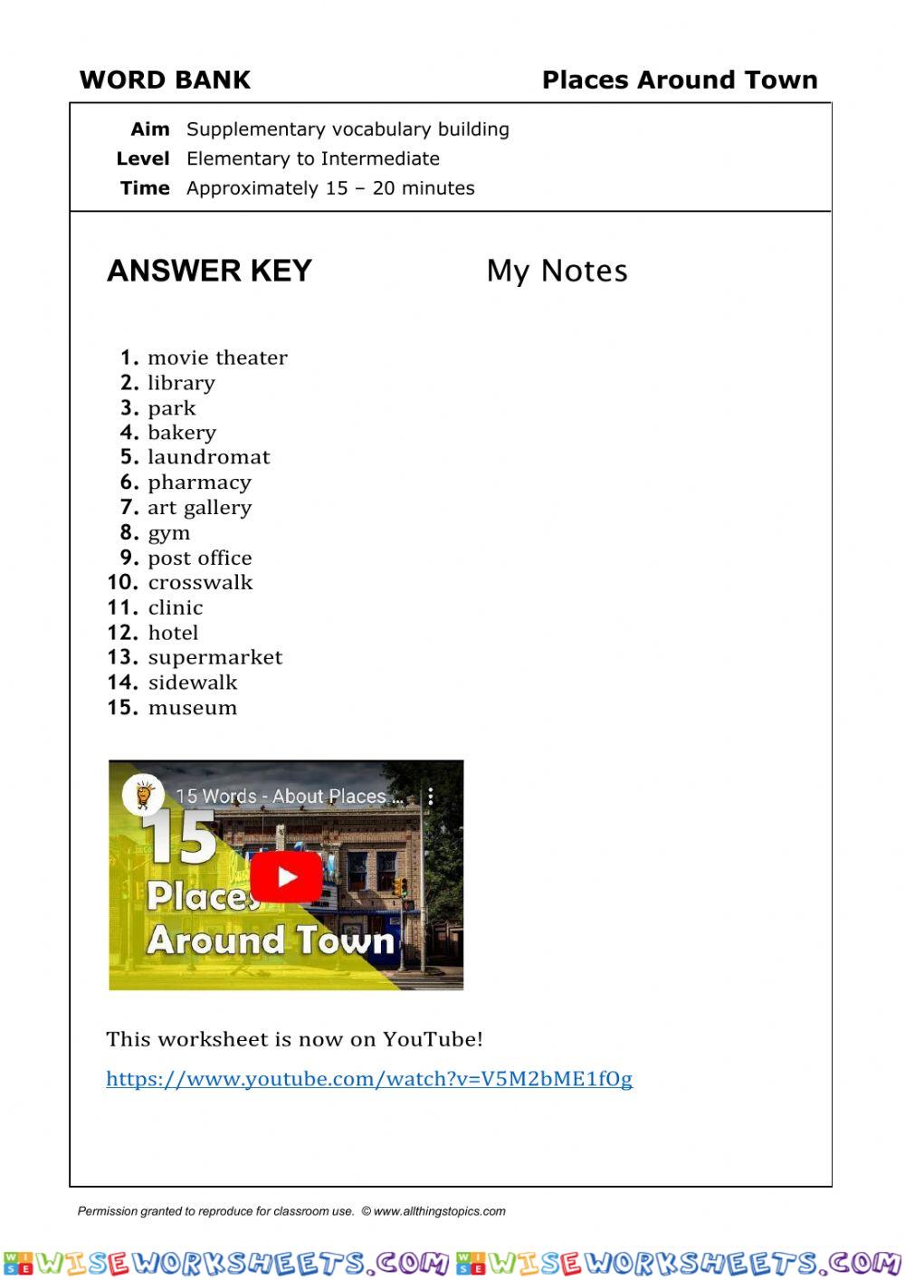 worksheet