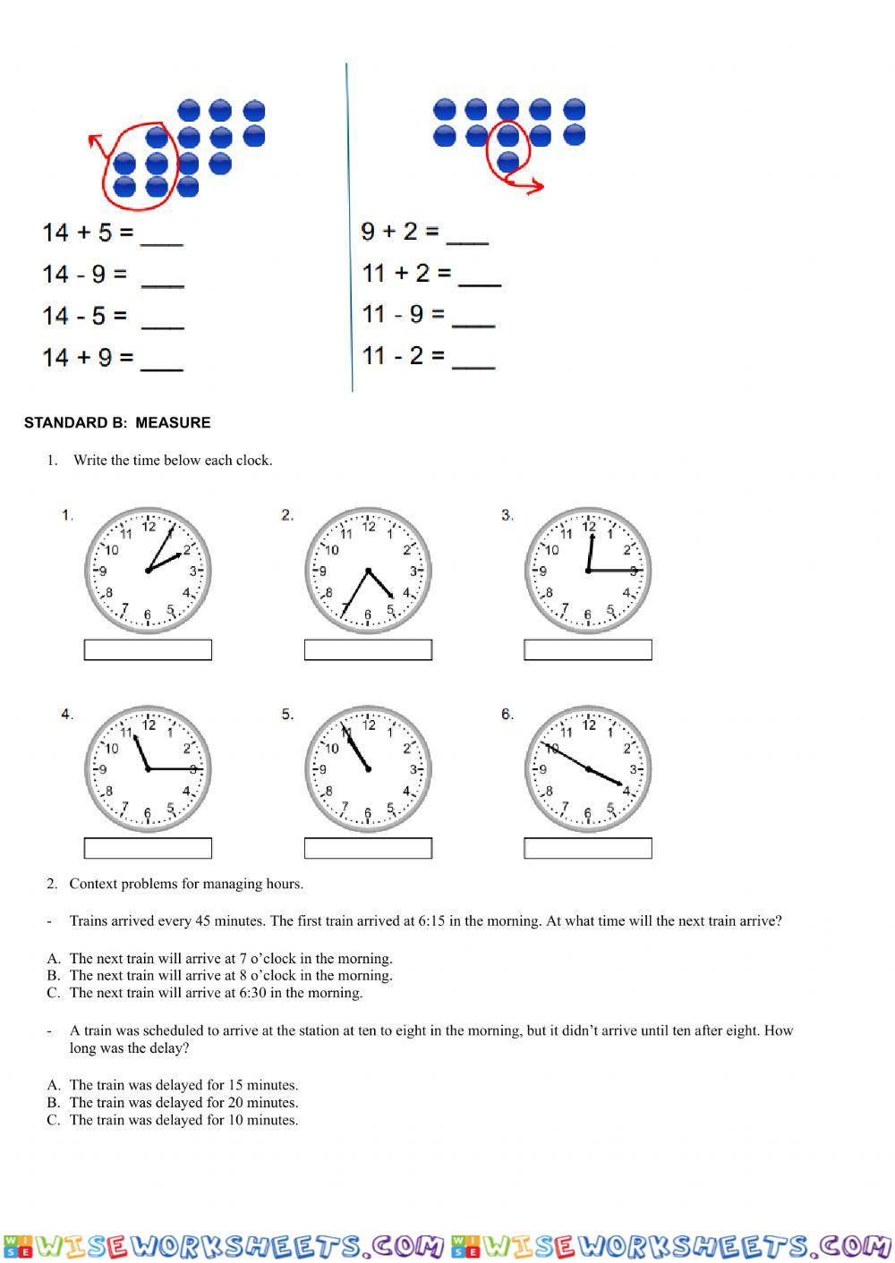 worksheet