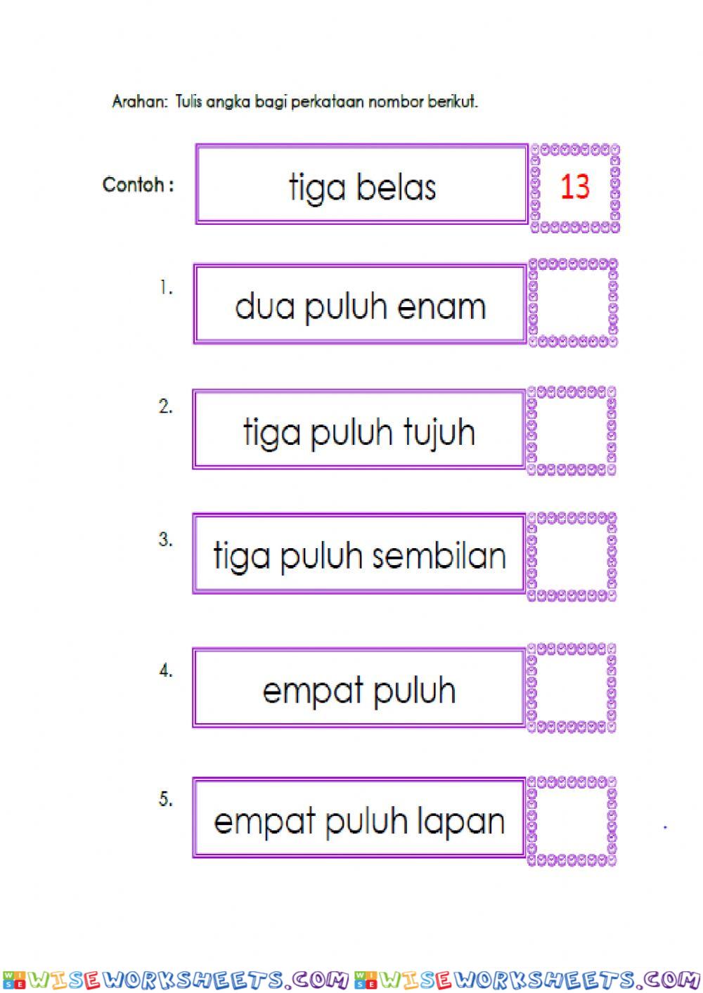 Nombor bulat