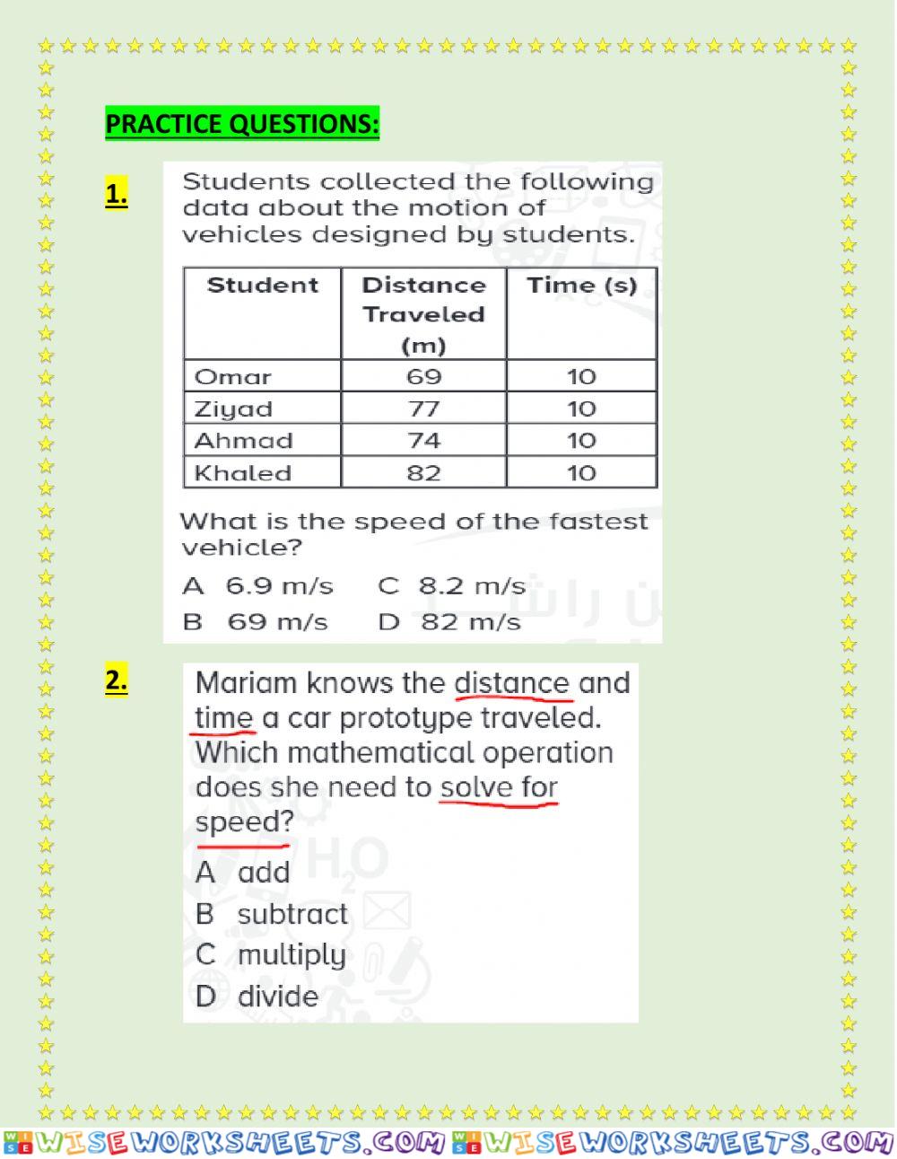 worksheet