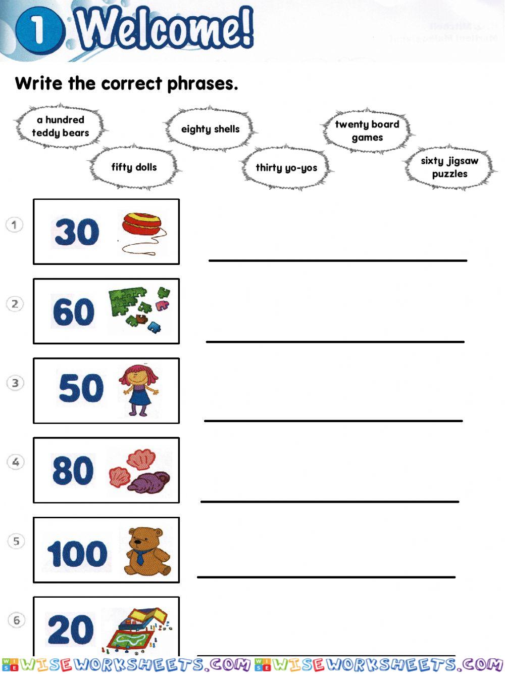 Module 1: Numbers 10-100 (Count by 10)