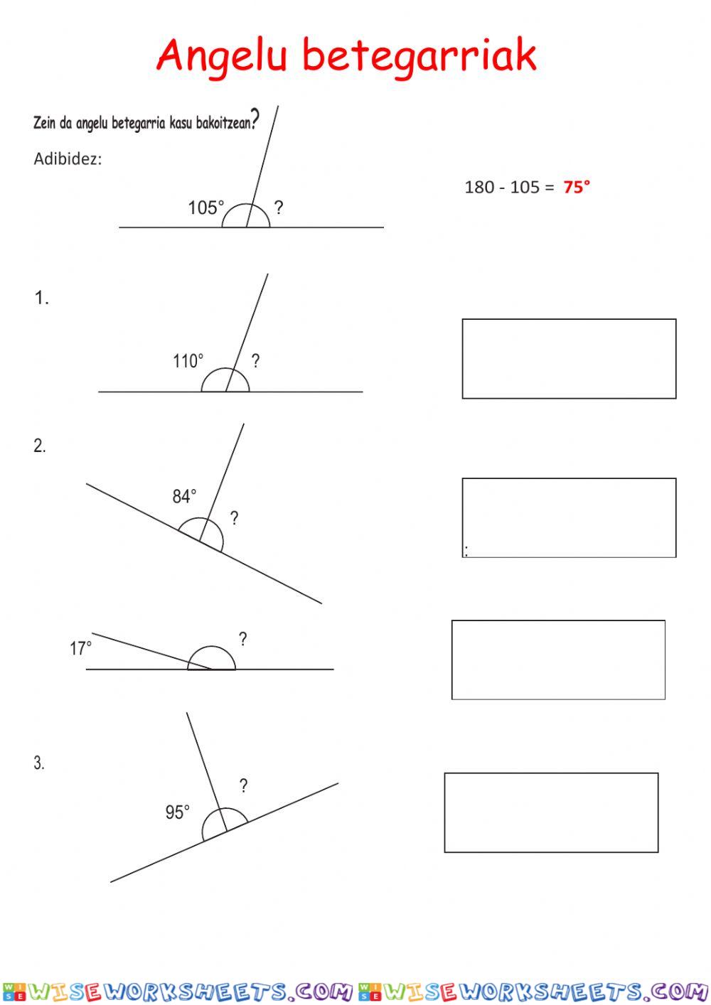 worksheet