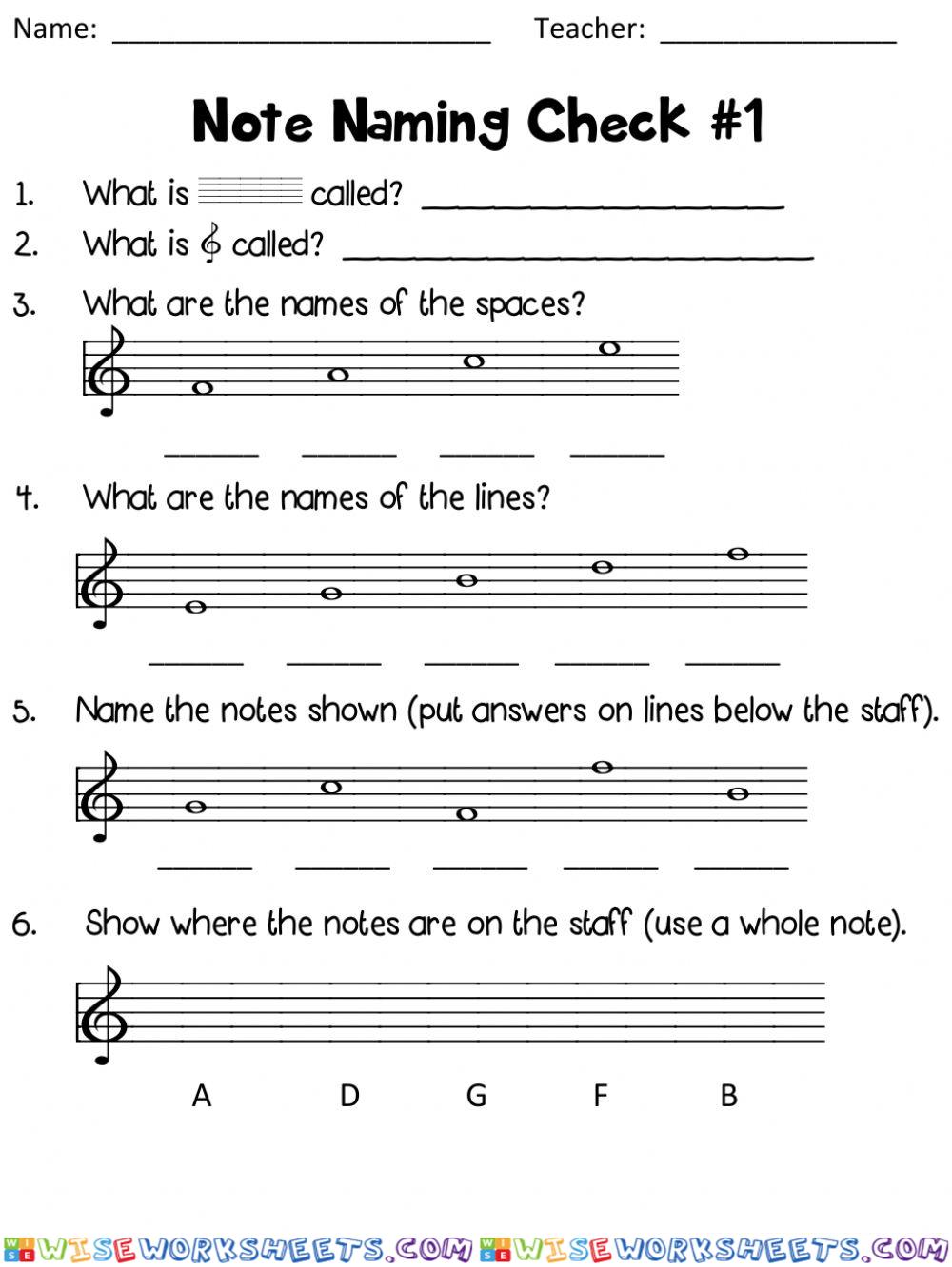 Treble Clef Review