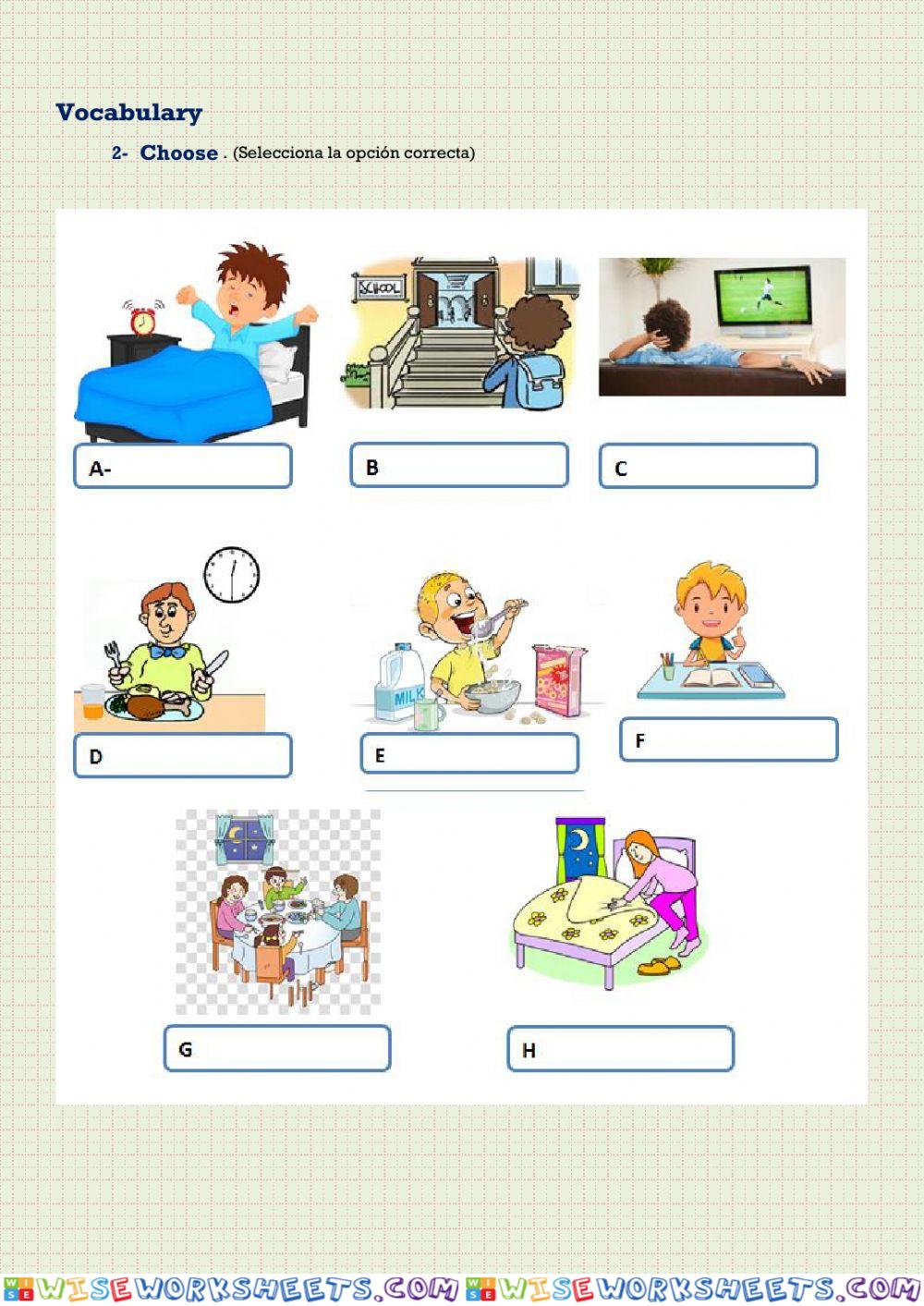 worksheet