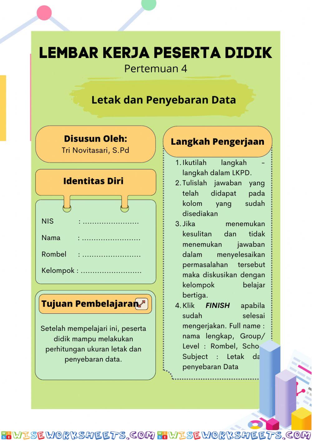 Letak dan Penyebaran Data