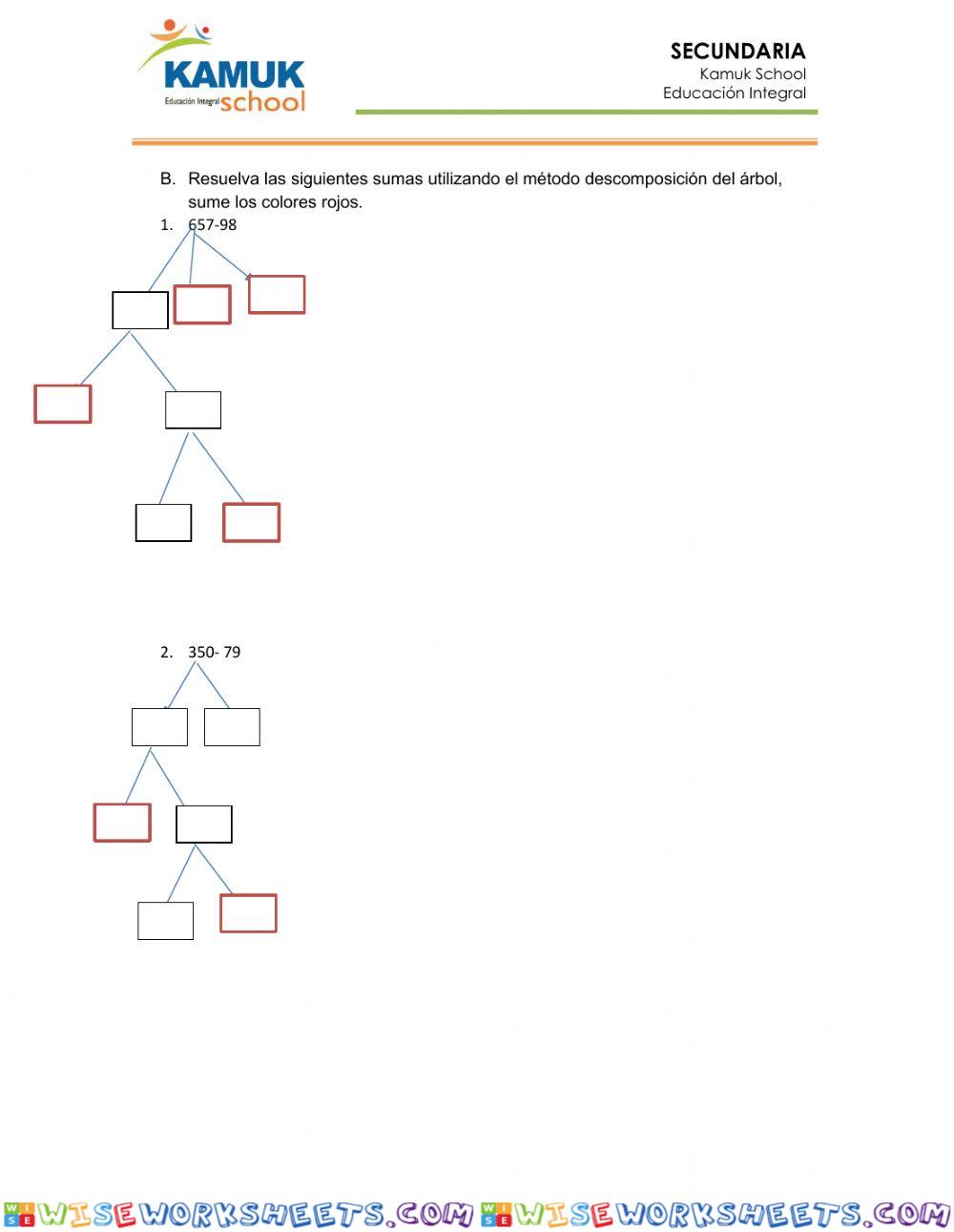 worksheet