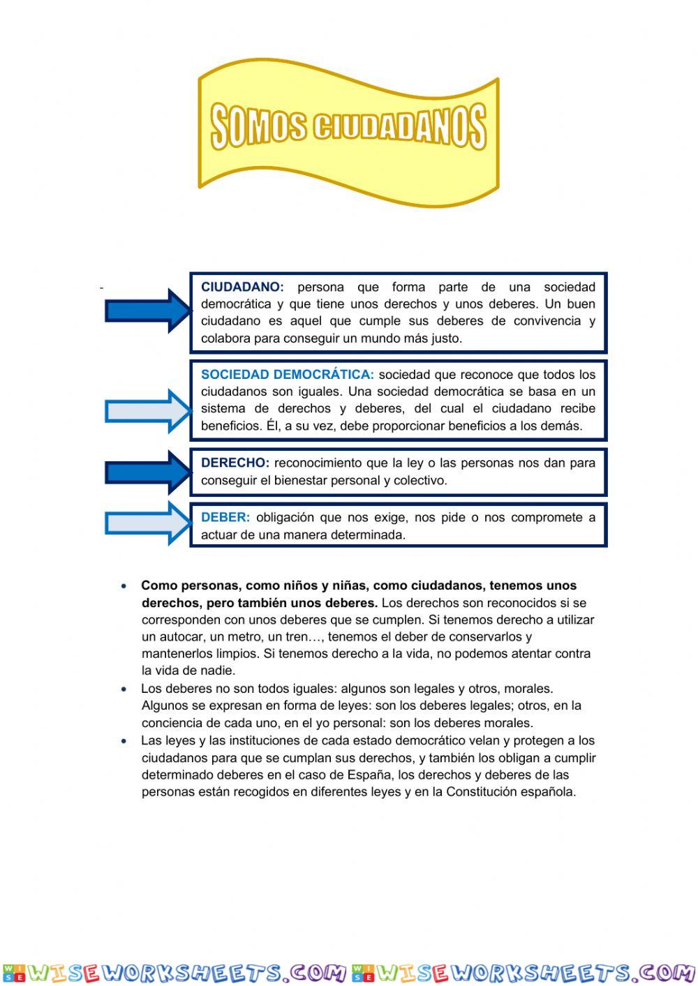 Derechos y deberes