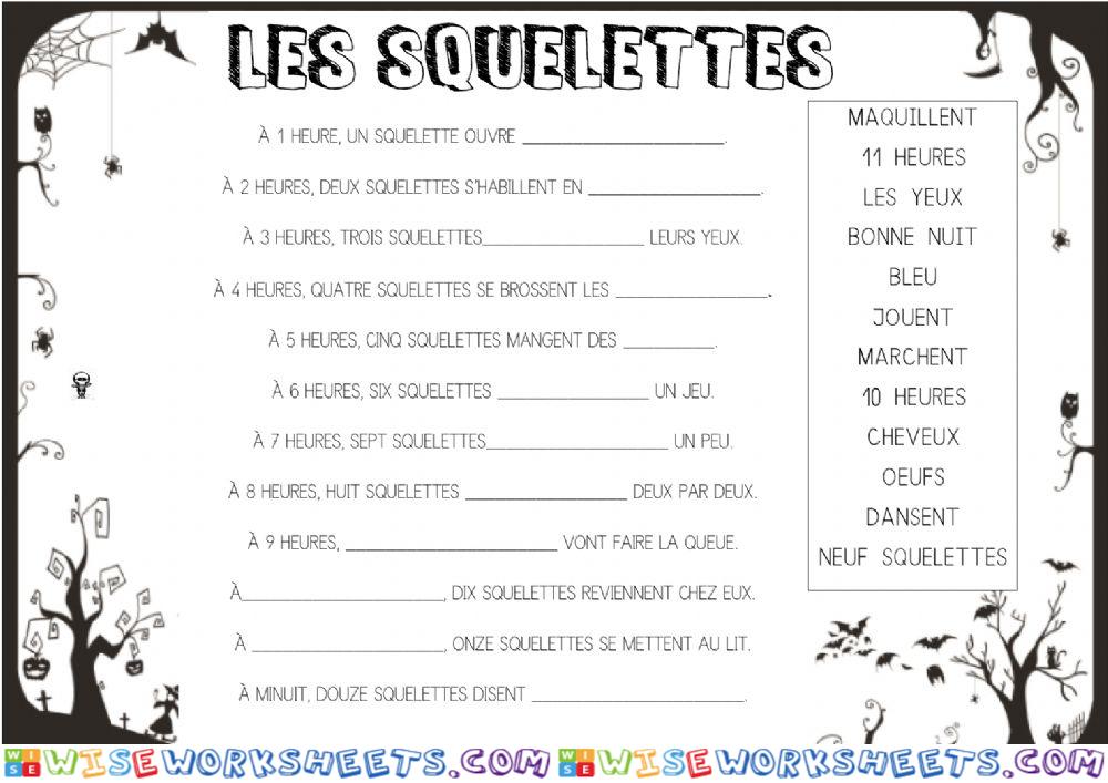 Les squelettes