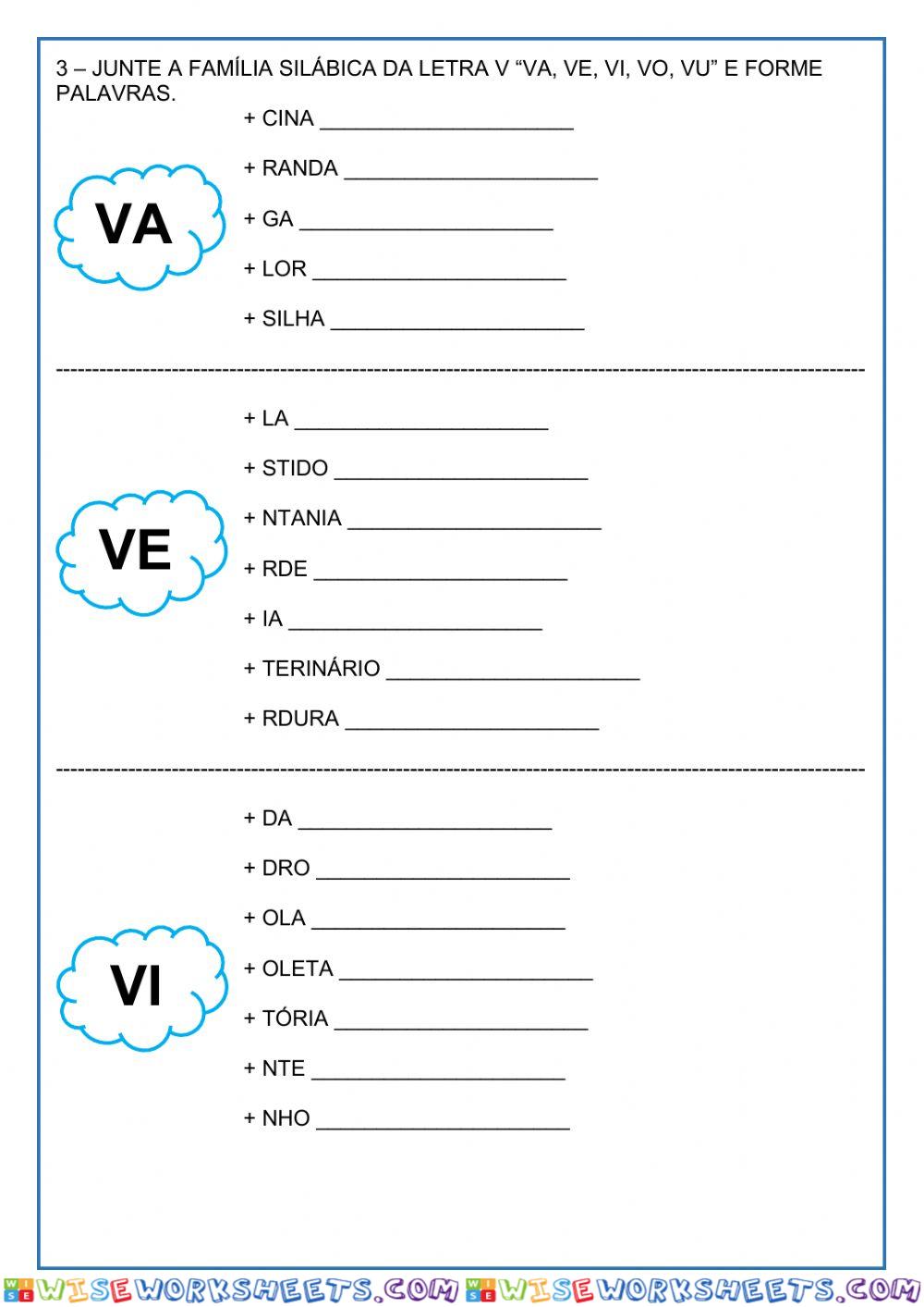 worksheet