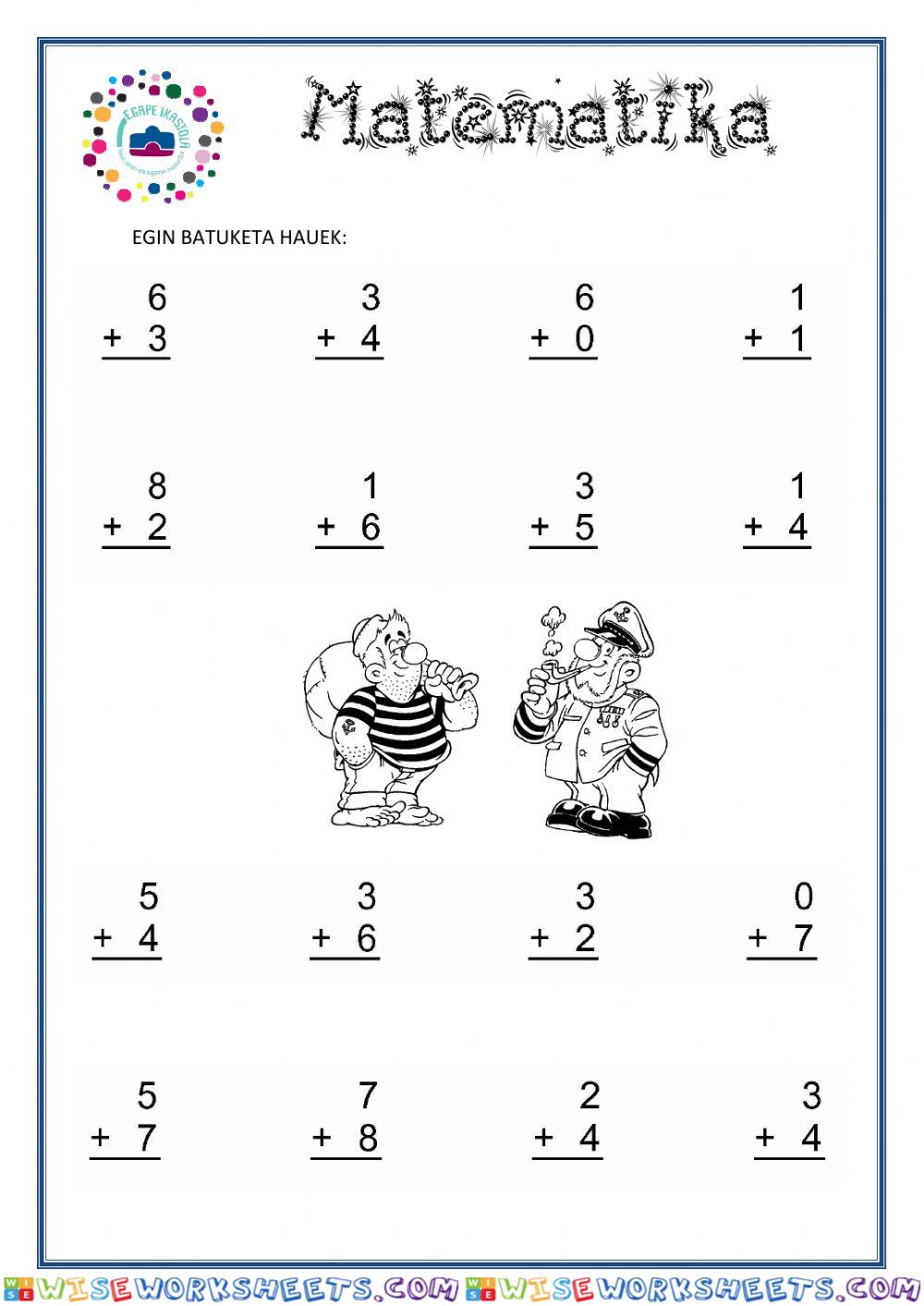 worksheet