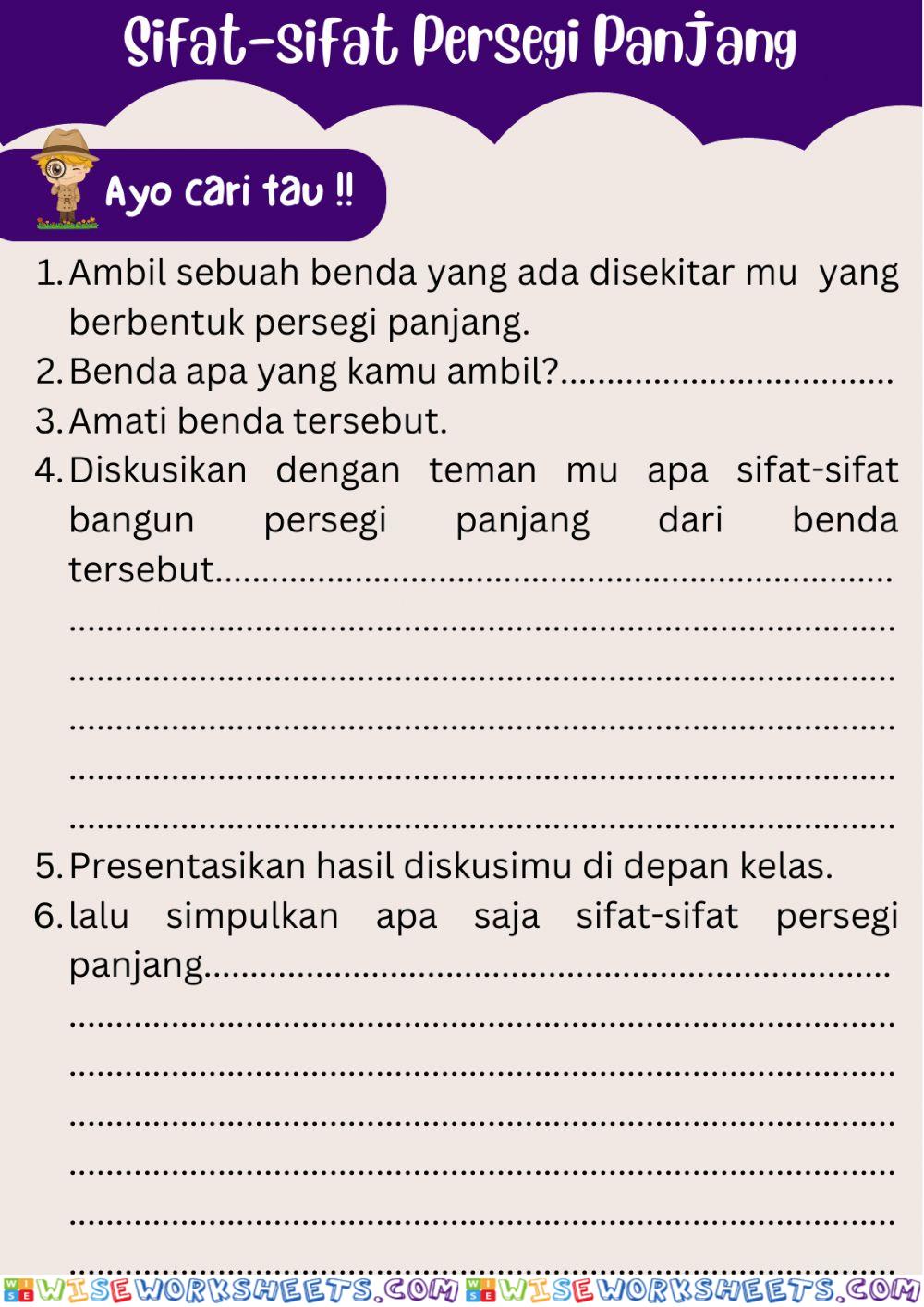 worksheet