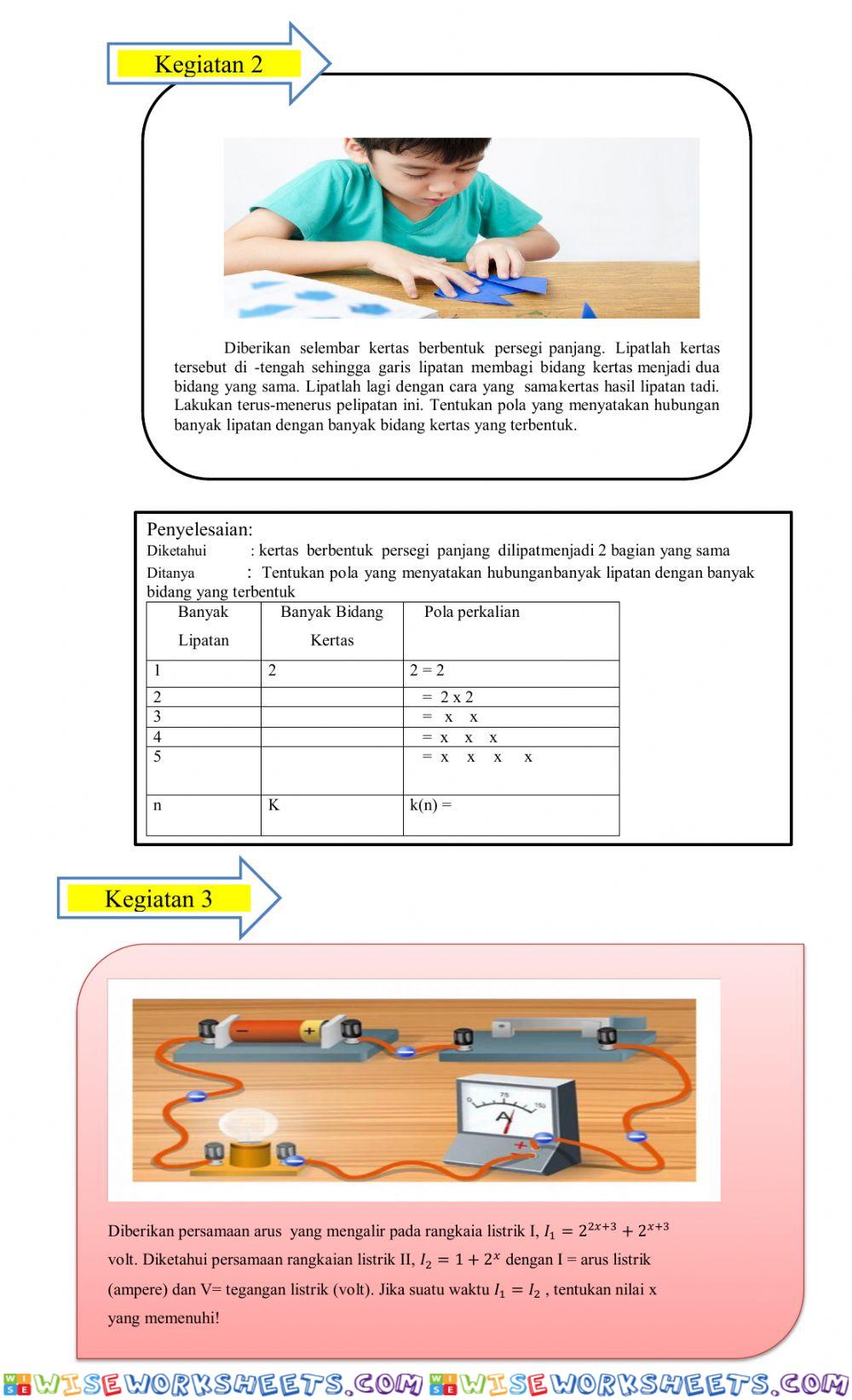 worksheet