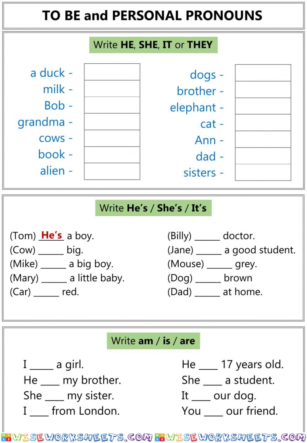 Pronouns