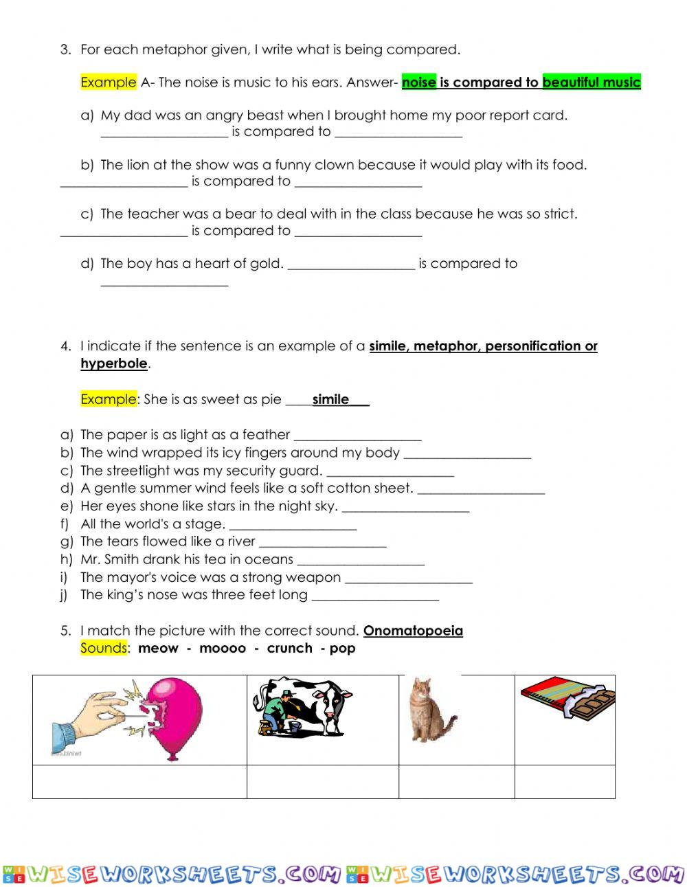 worksheet