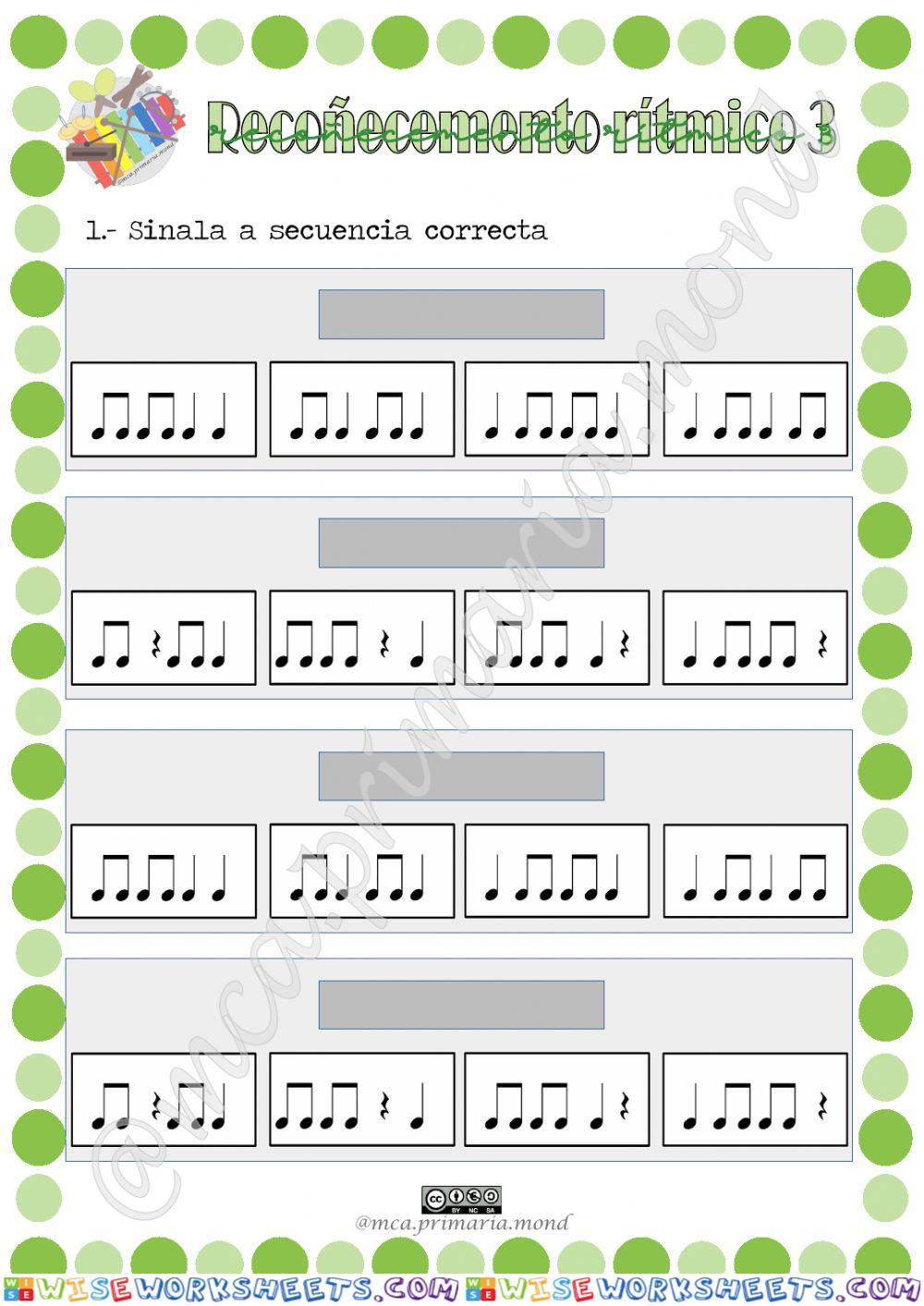 Recoñecemento rítmico 4.3