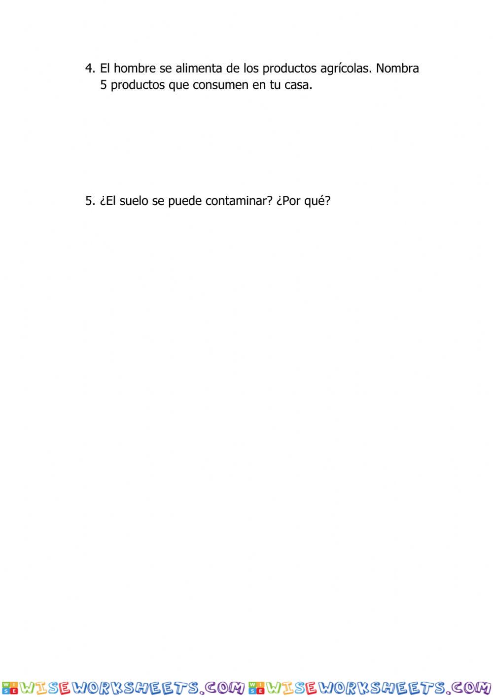 worksheet
