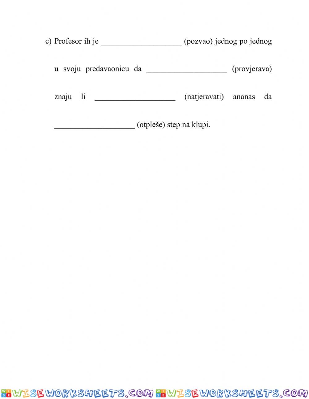 worksheet