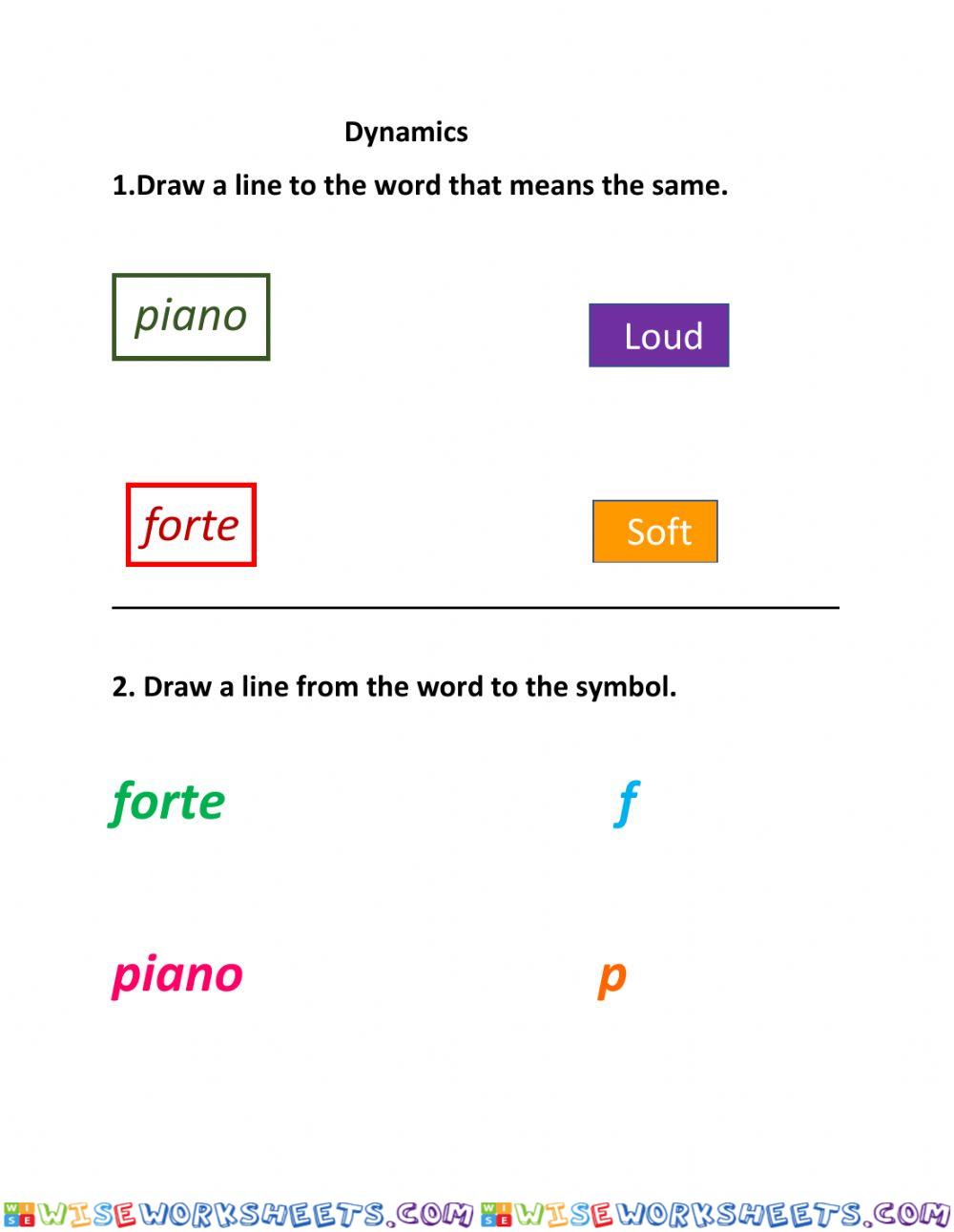 Dynamic Symbols and Words