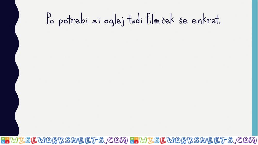 worksheet