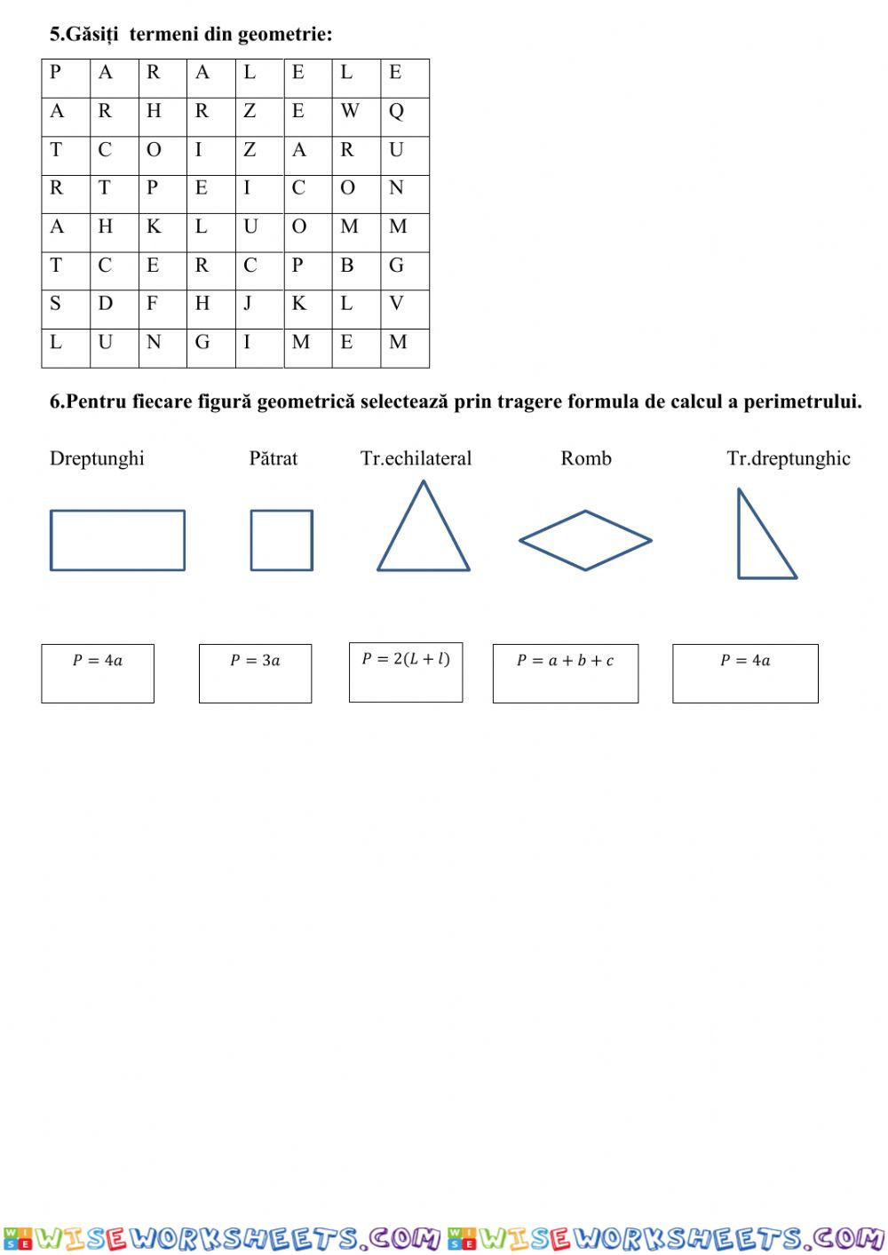 worksheet