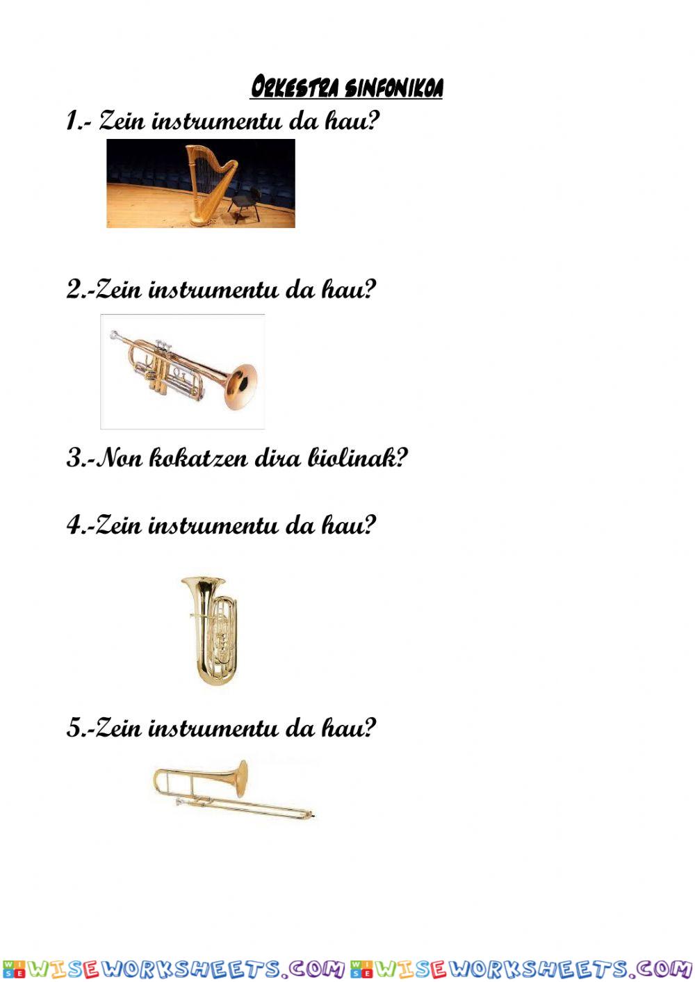 Orkestra Instrumentuak