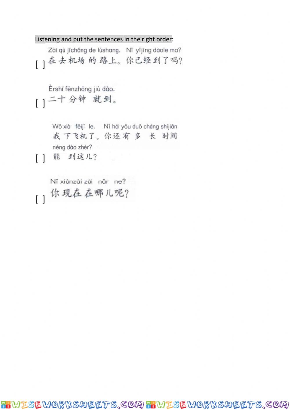 worksheet