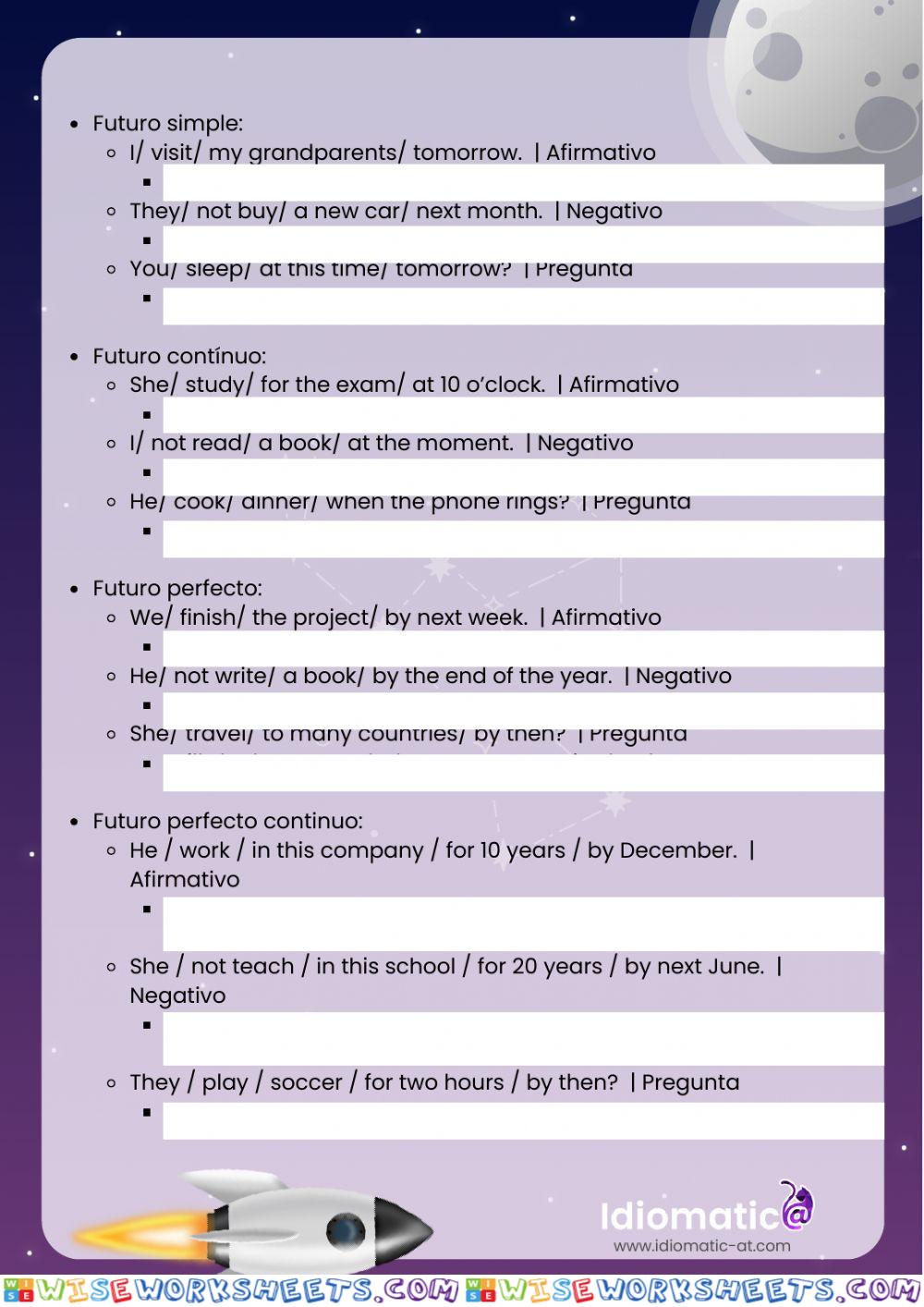 worksheet