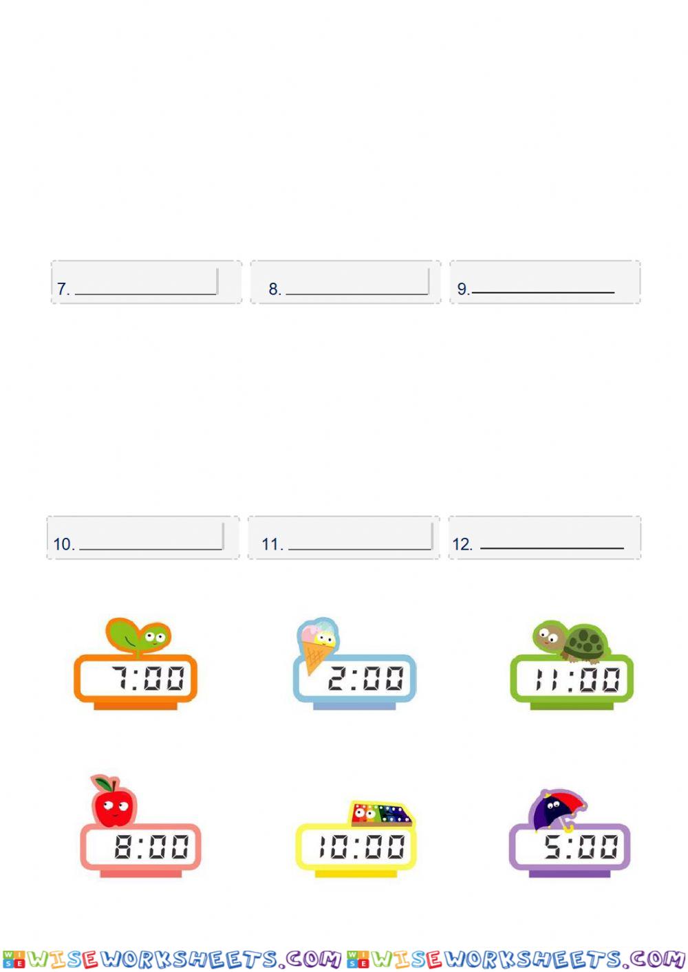 worksheet