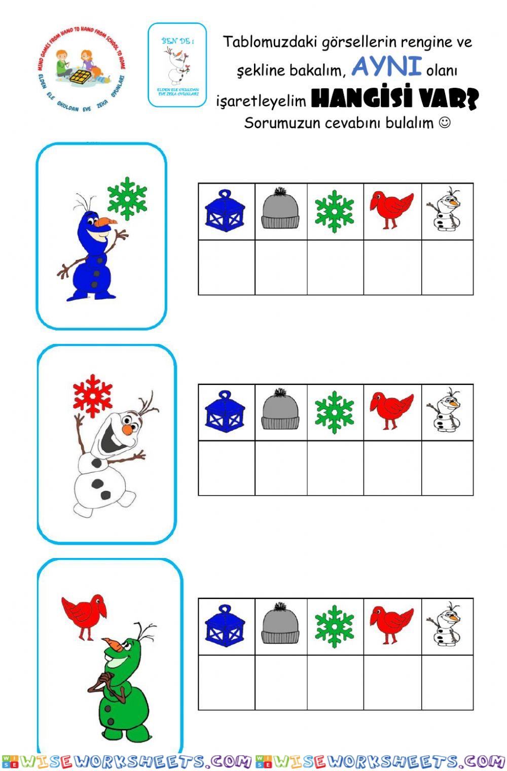 worksheet