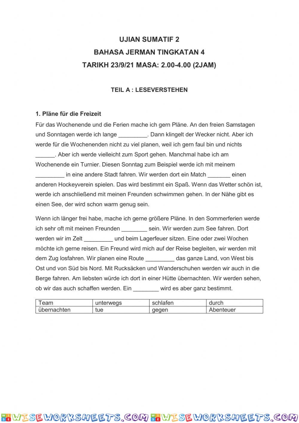 Ujian Sumatif 2