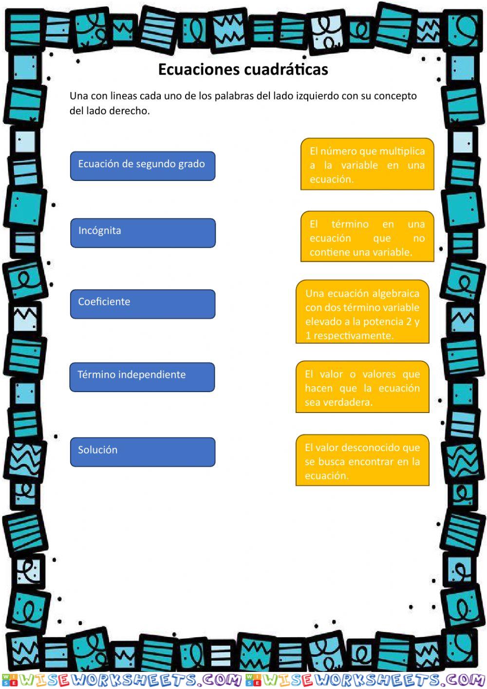 Ecuaciones lineales