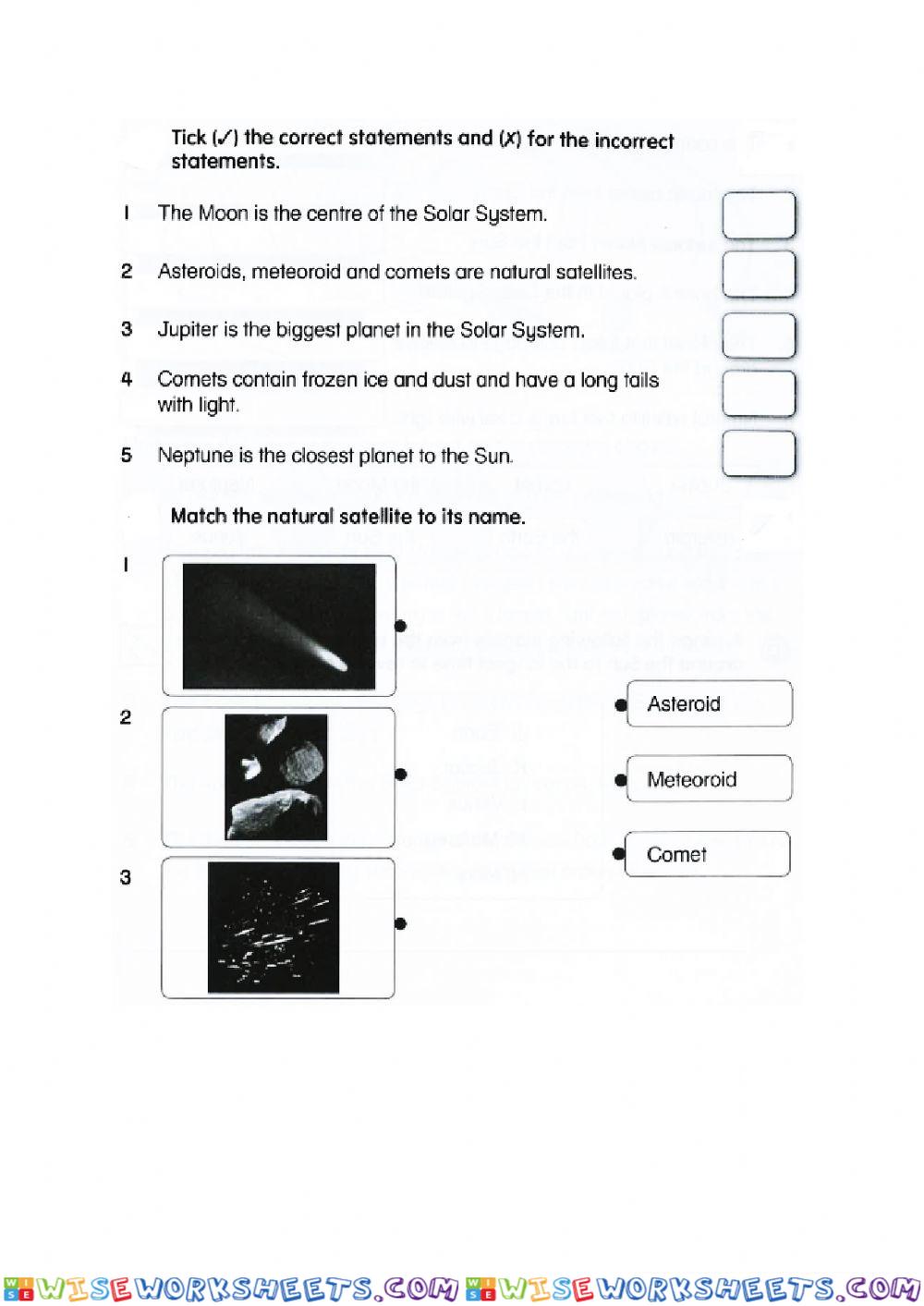 worksheet