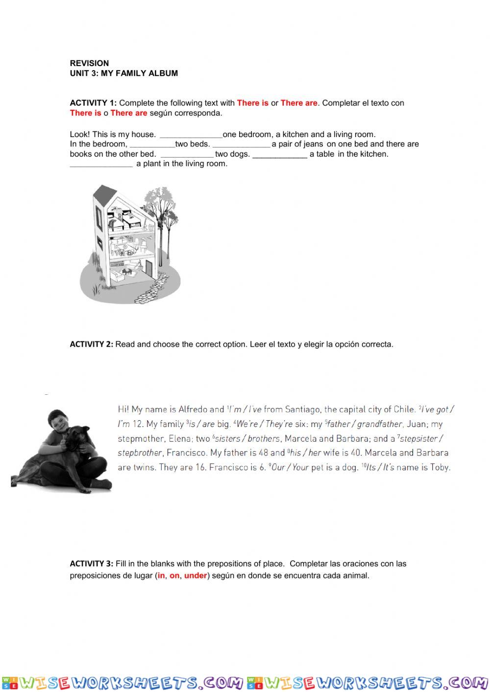 Unit 3:Revision