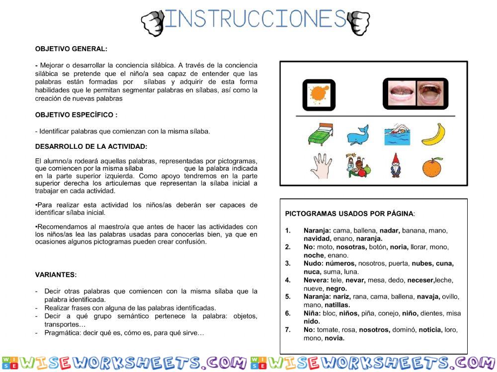 worksheet
