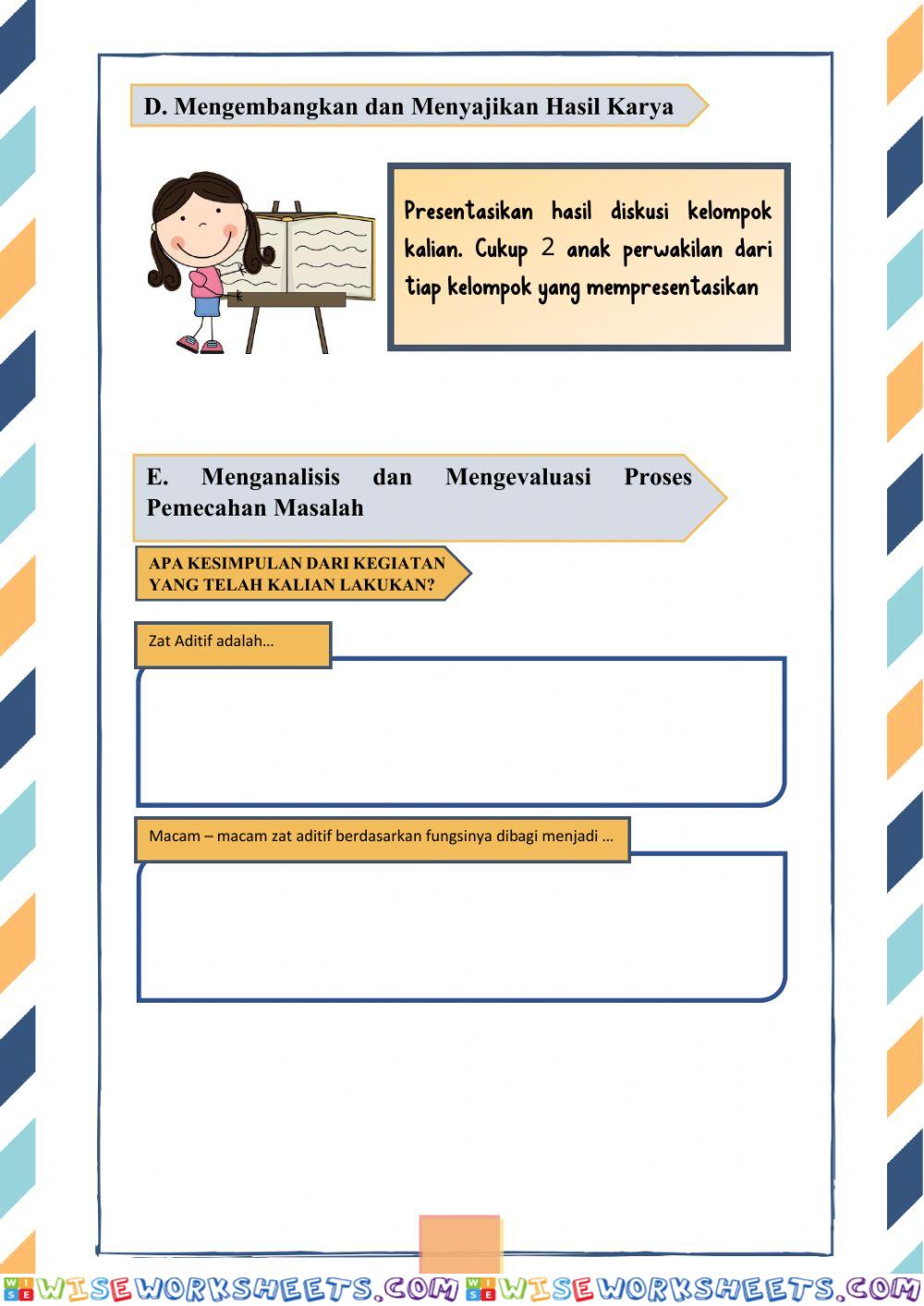 worksheet