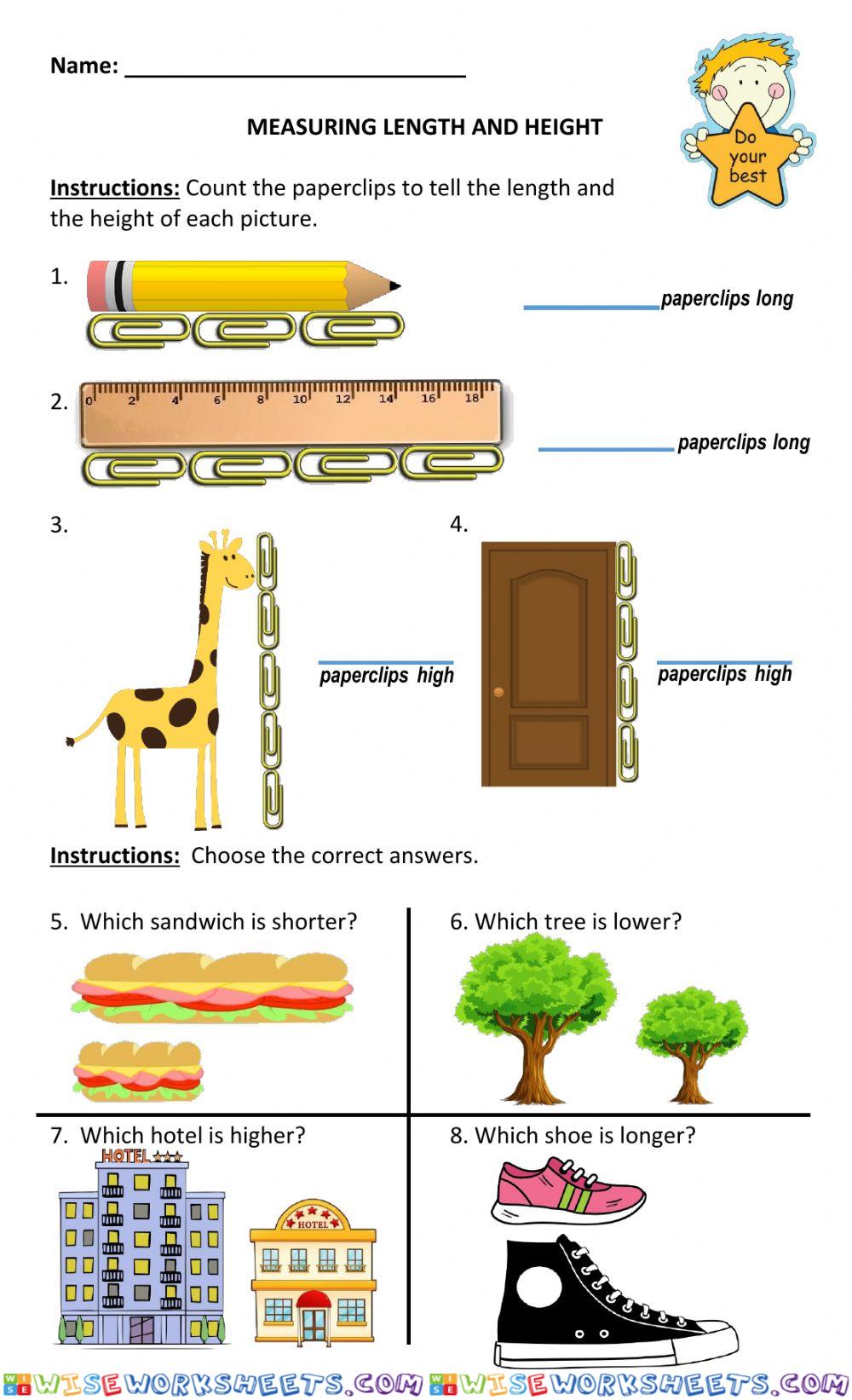 Math 2-Measuring Length