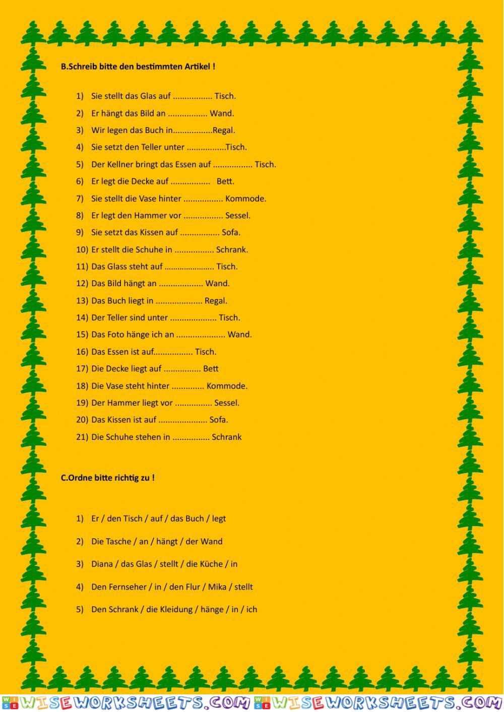 worksheet
