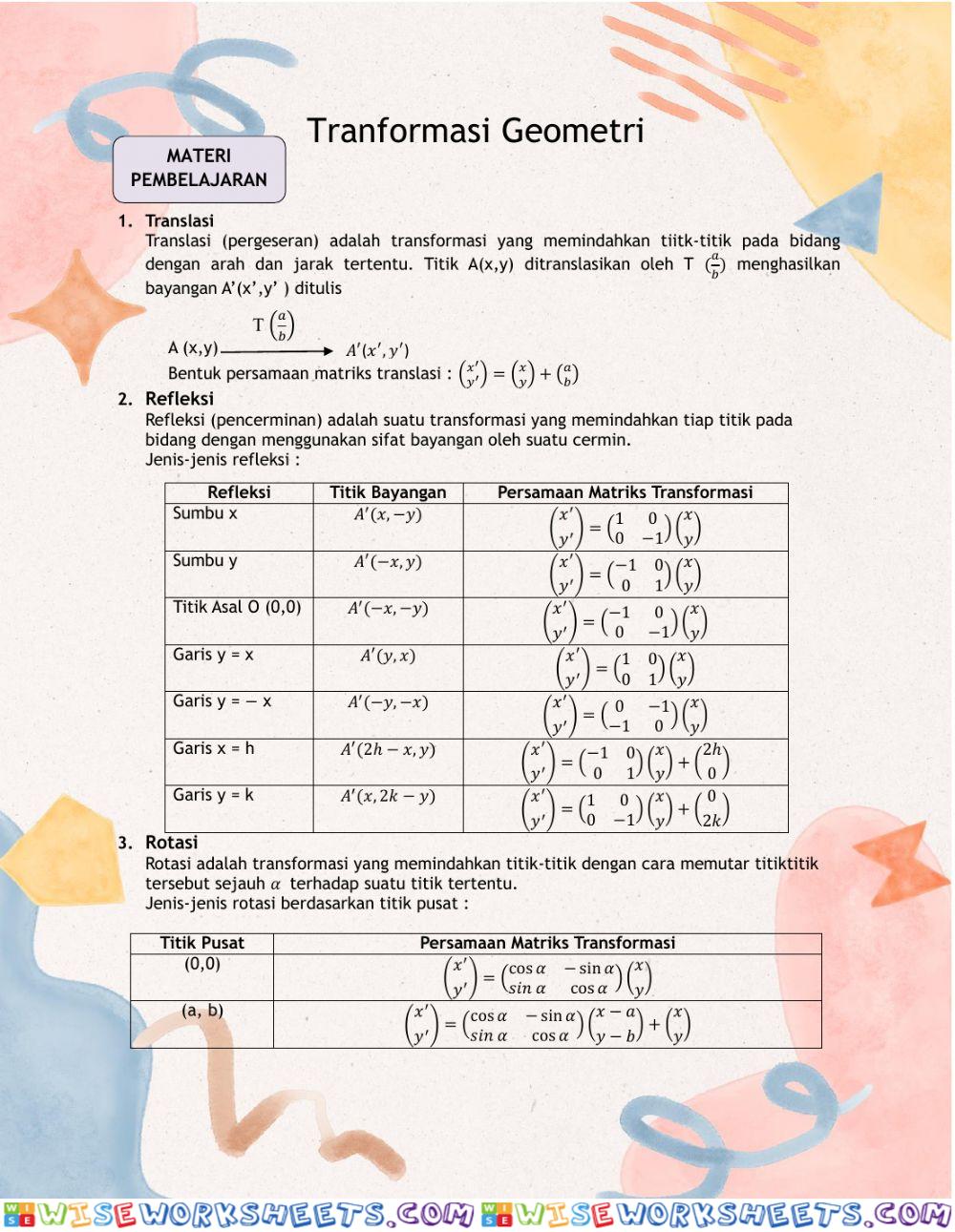 worksheet