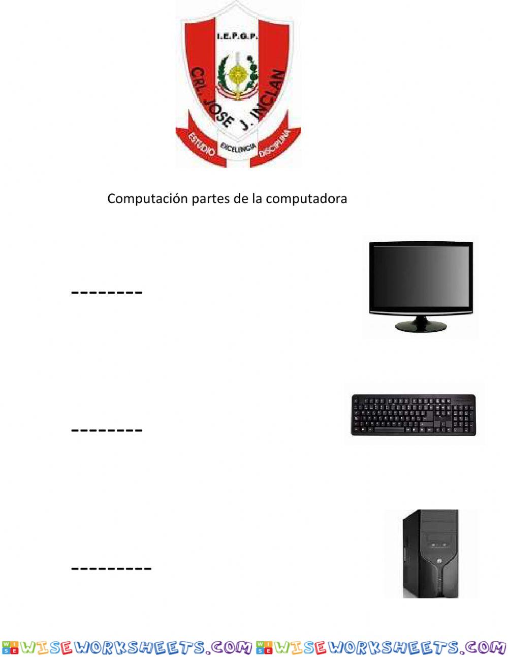 Partes de la computadora