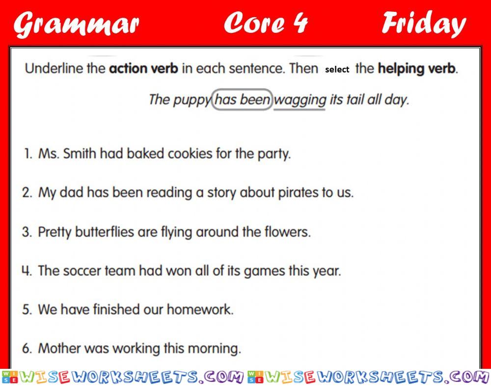 Grammar Week 31 Friday