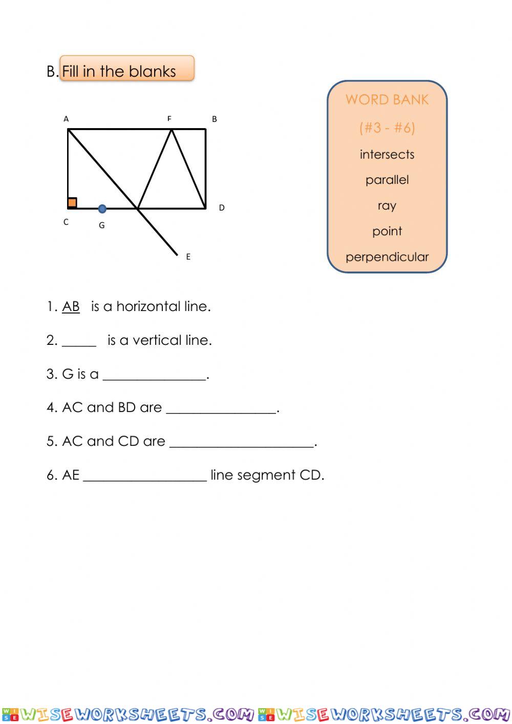 worksheet