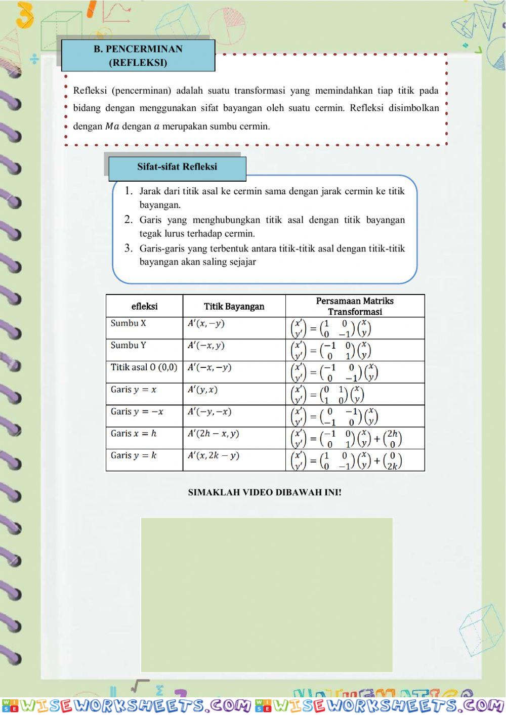 worksheet