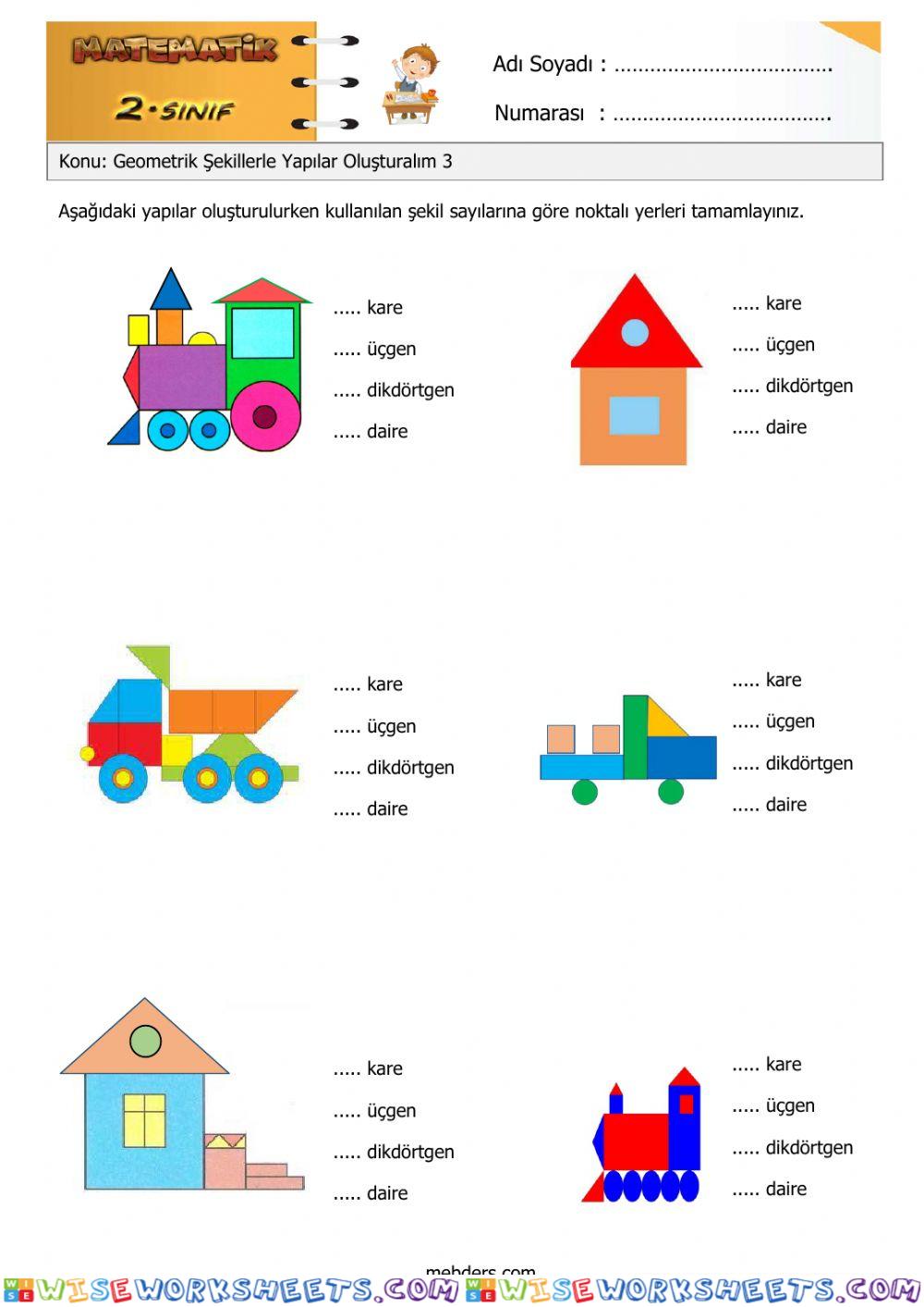 Geometrik yapılar oluşturma