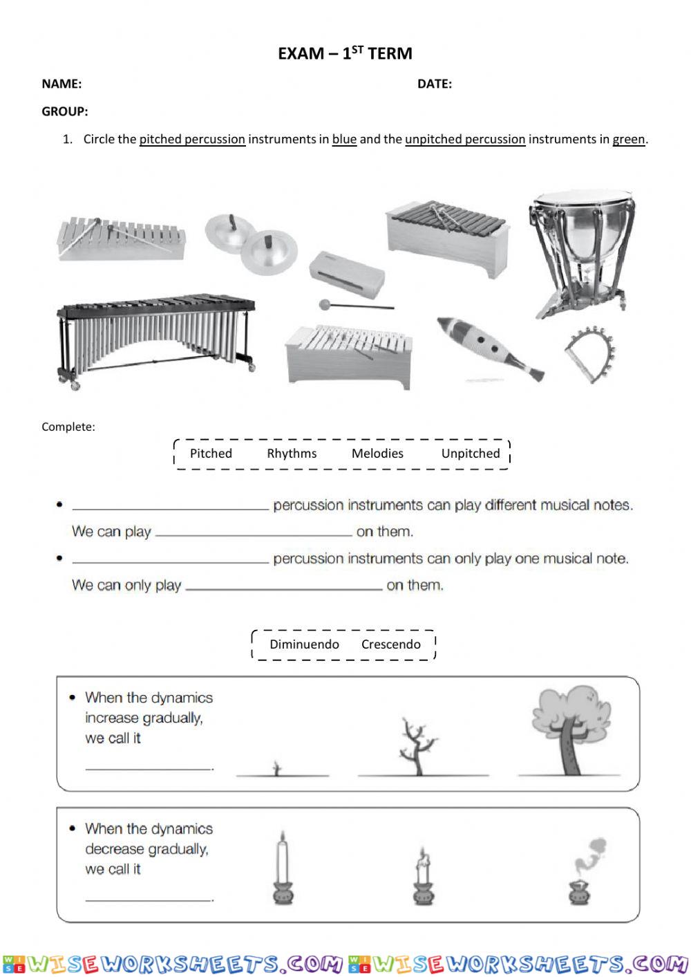 worksheet