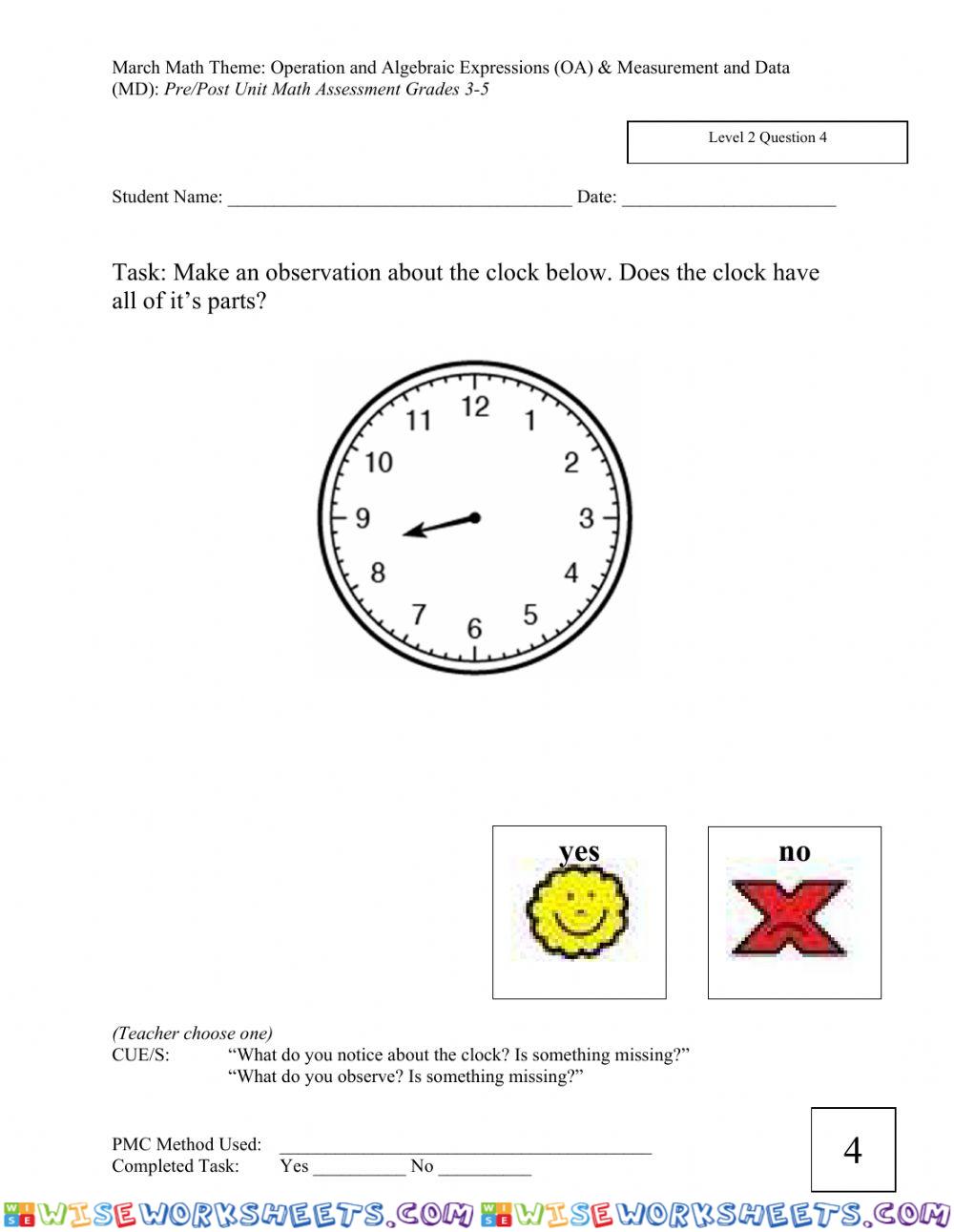 worksheet