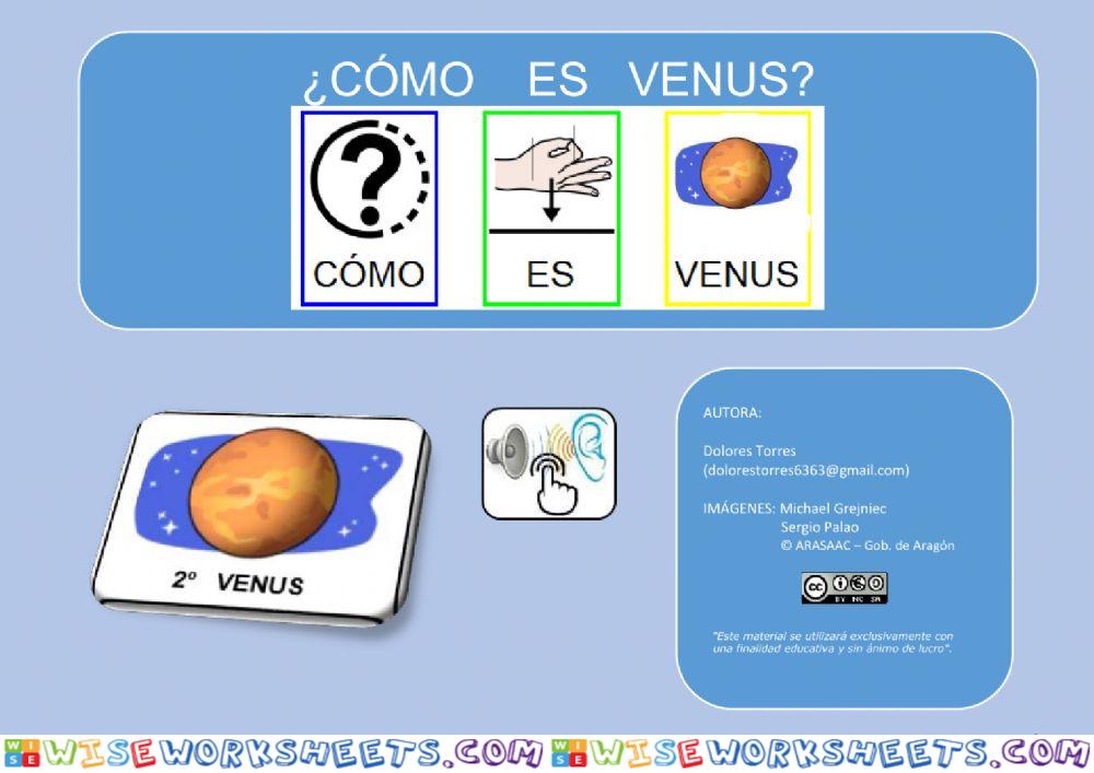 ¿cómo es venus?