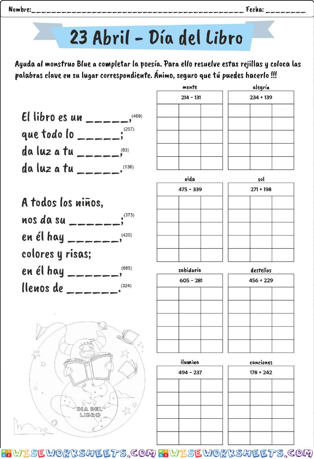 Sumas y restas ABN con centenas