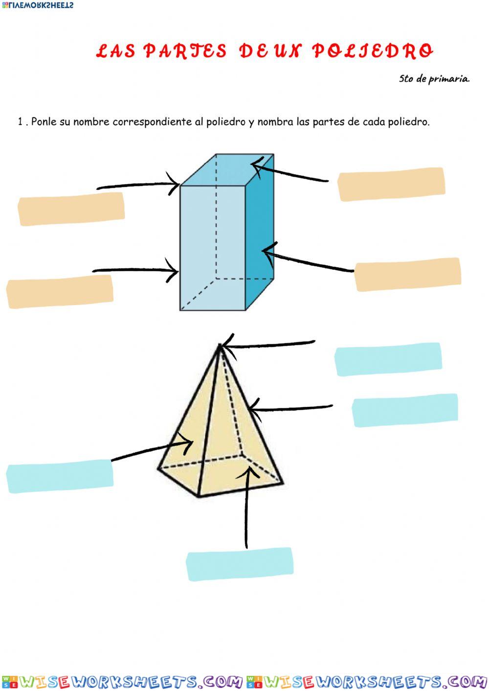 Partes de los poliedros