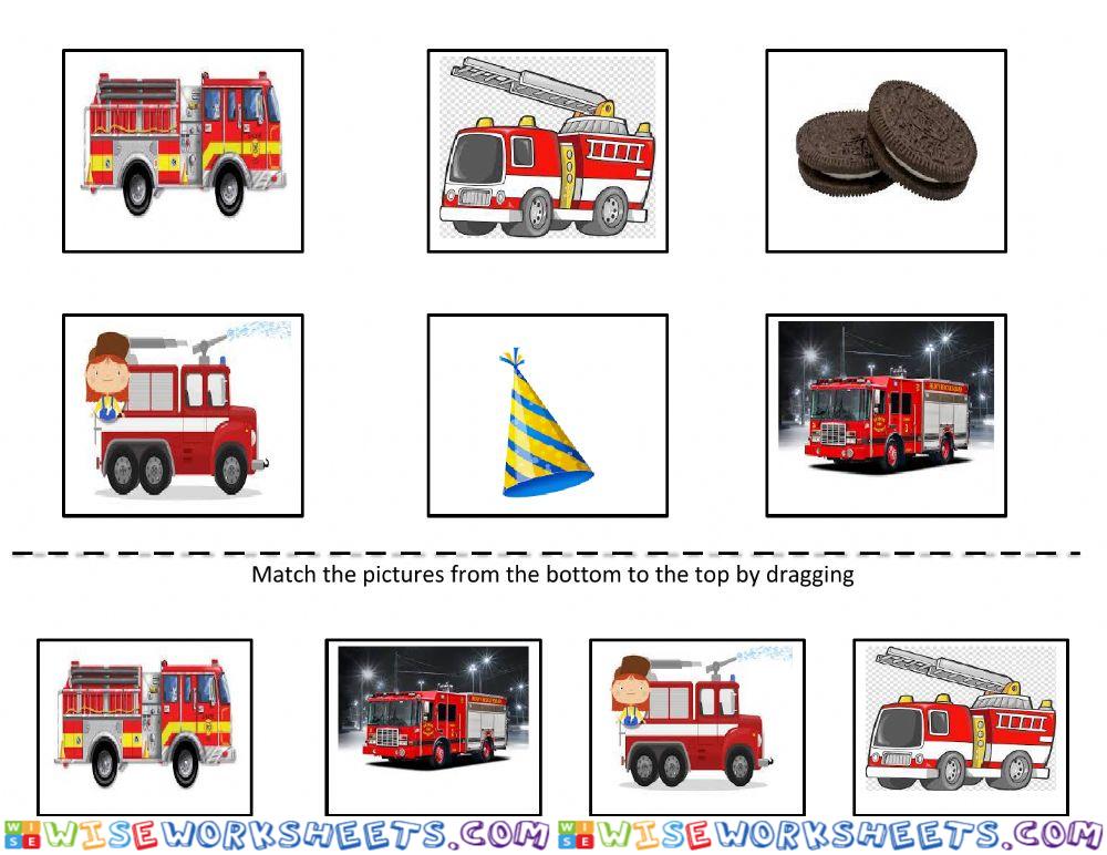 Match firetruck