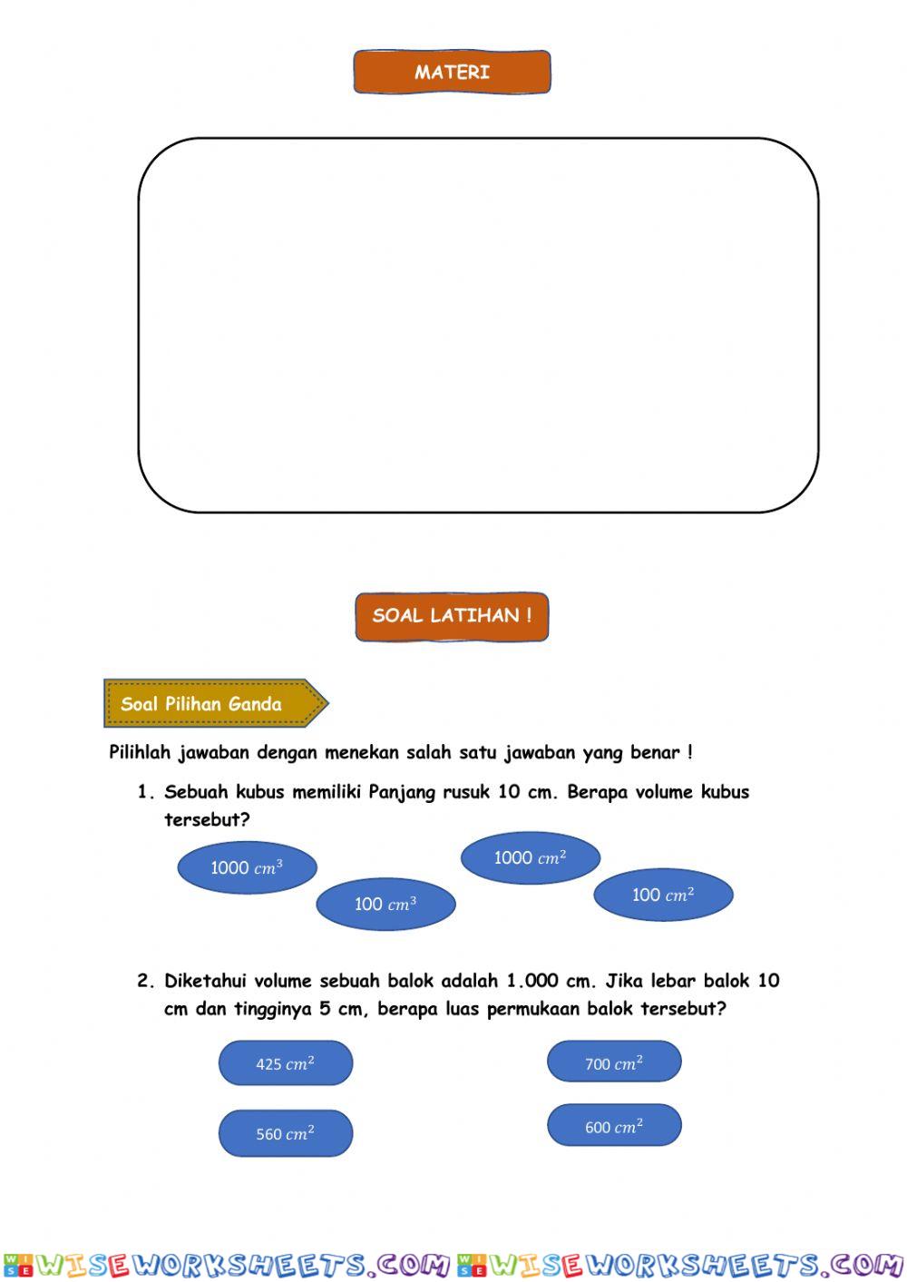 Belajar Matematika